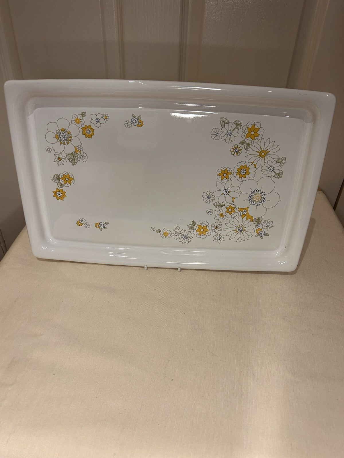 Corning Ware FB-35 Hostess Serving Platter 41cm Meadow Floral Australia
