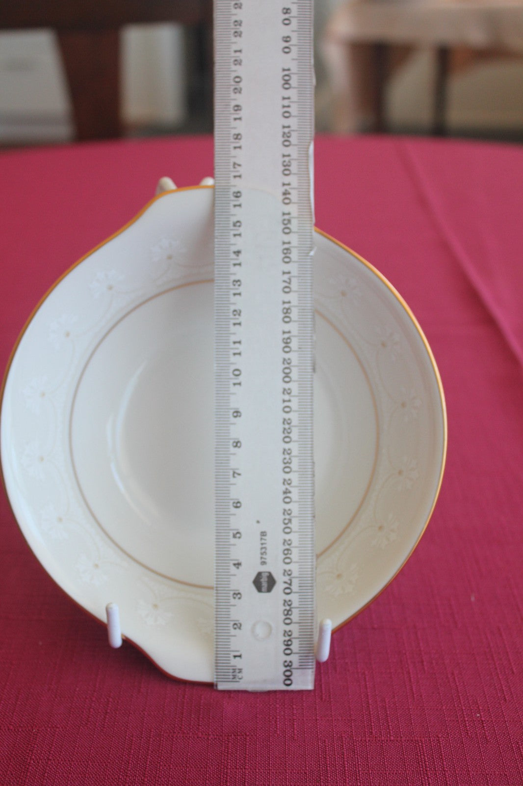 Noritake Caledonia 7091 Dinner Set Japan Embossed Gold Rim Vintage