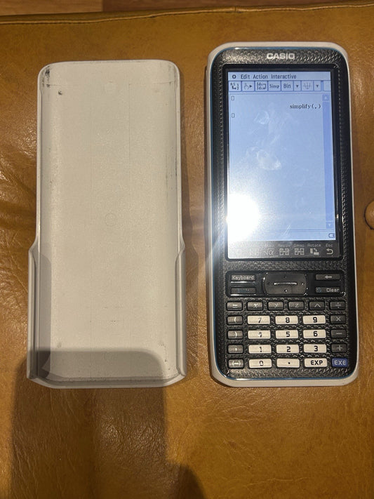 Casio fx-CP400 ClassPad II Graphing Calculator Touchscreen Stylus + Cover Works