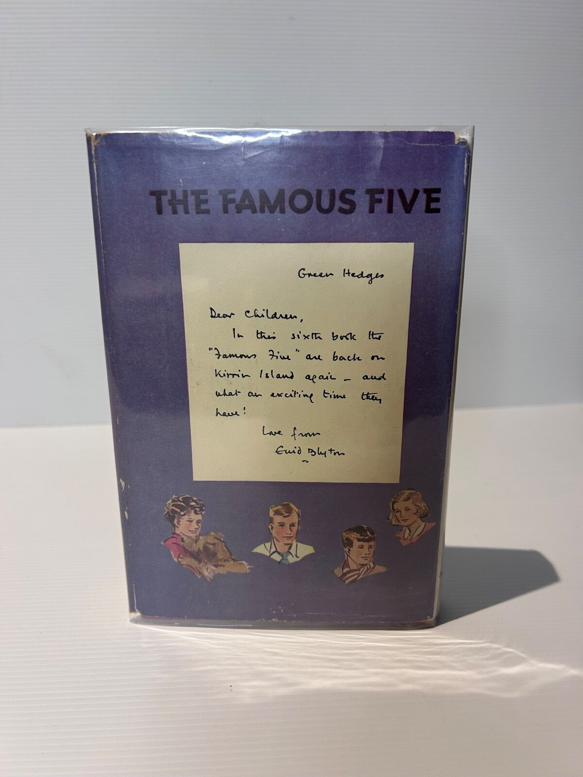 Five on Kirrin Island Again Enid Blyton 1954 8th Imp HC DJ H&S Famous Five
