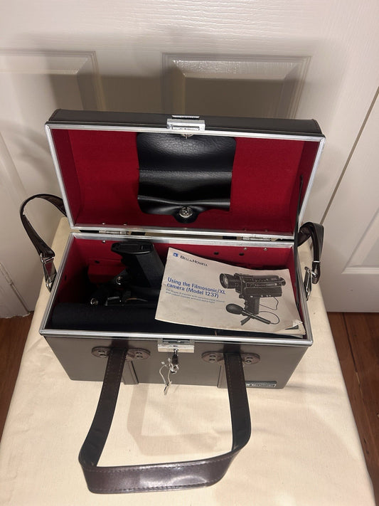 Bell & Howell Filmosonic XL Super 8 Camera – Complete Working Kit (Model 1237)