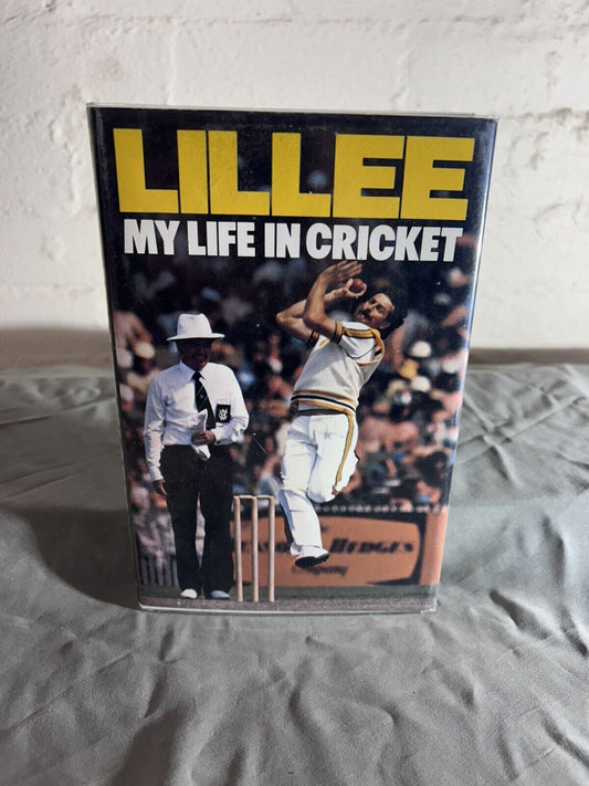 Lillee My Life In Cricket - Dennis Lillee Hardcover 1982 First Edition Dust Jack