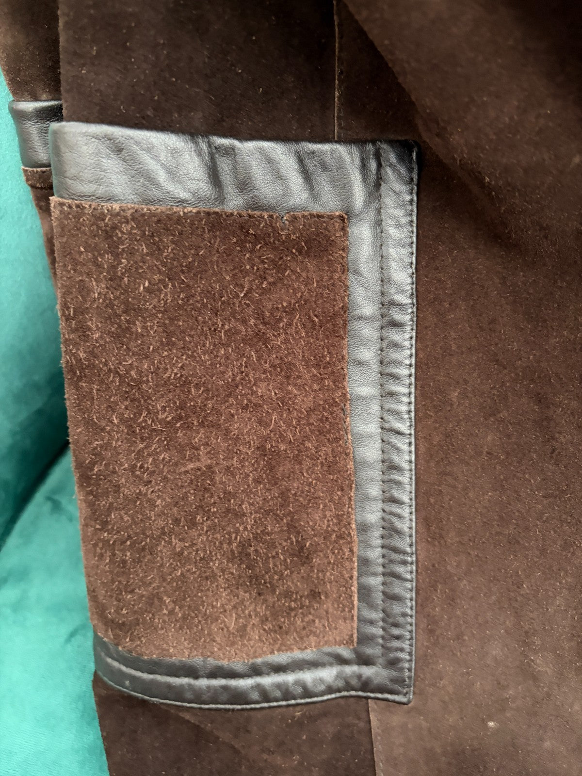 Vintage Jeffrey Brownleader London Brown Suede Leather Coat – Made in England