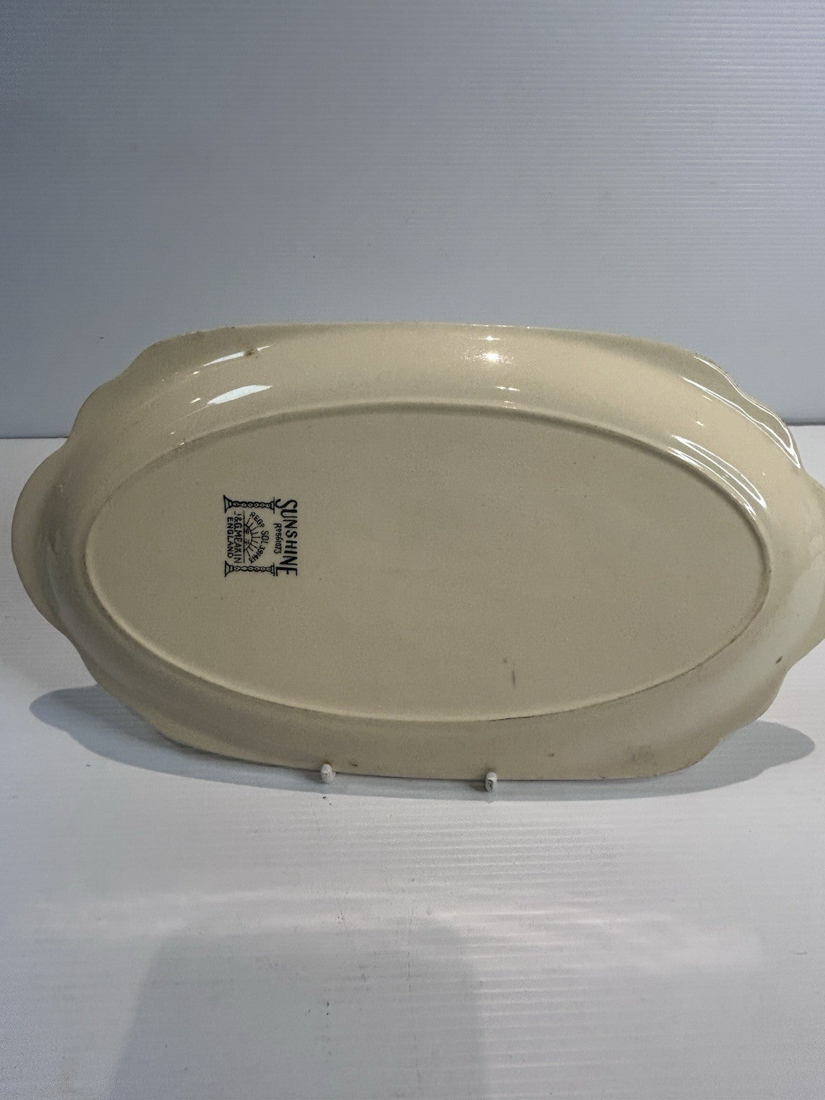 J&G Meakin Sunshine Blackberry Platter 26cm Art Deco England c1930s