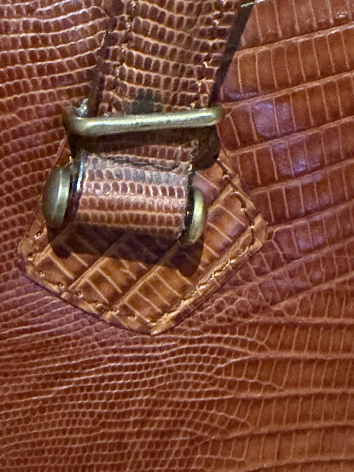 Jean Paul Gaultier Vintage Reptile Effect Leather Travel Doctor Bag Italy 1990s