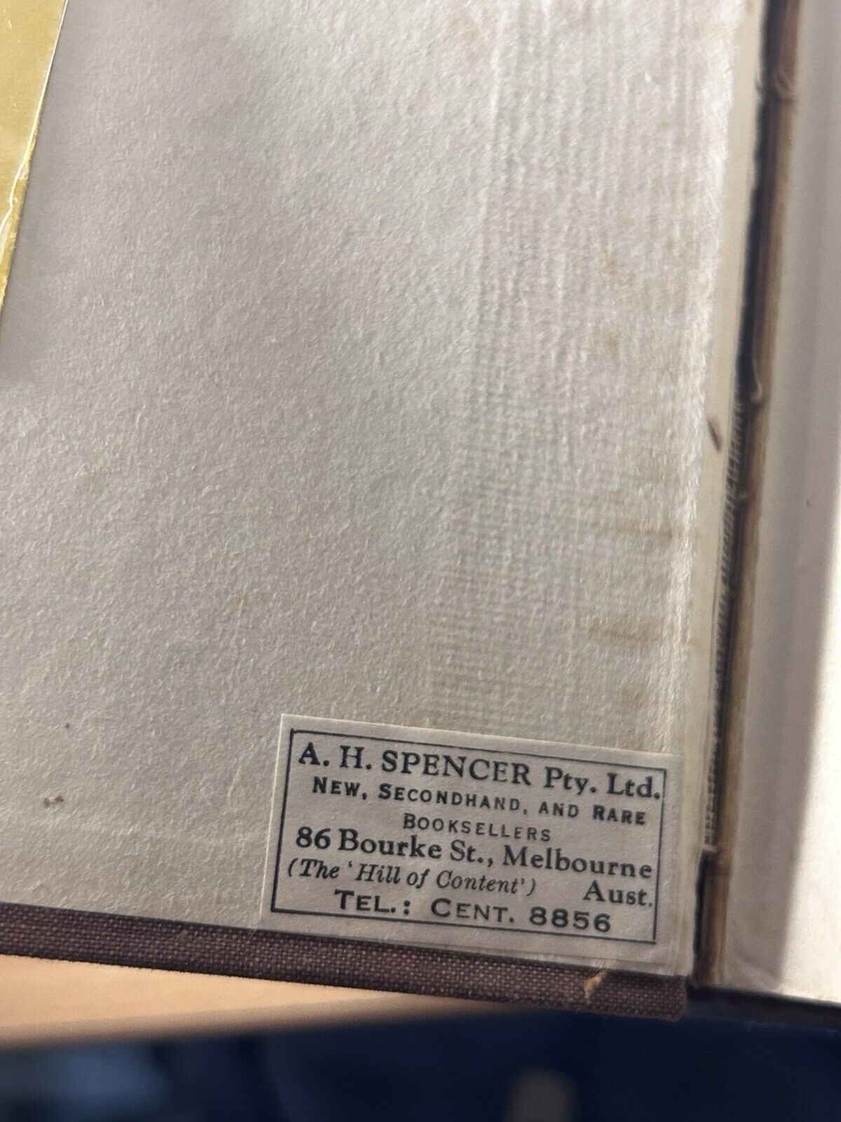 Nakashian, A  (Dr.) .. A Man Who Found a Country 1st UK Edition 1941