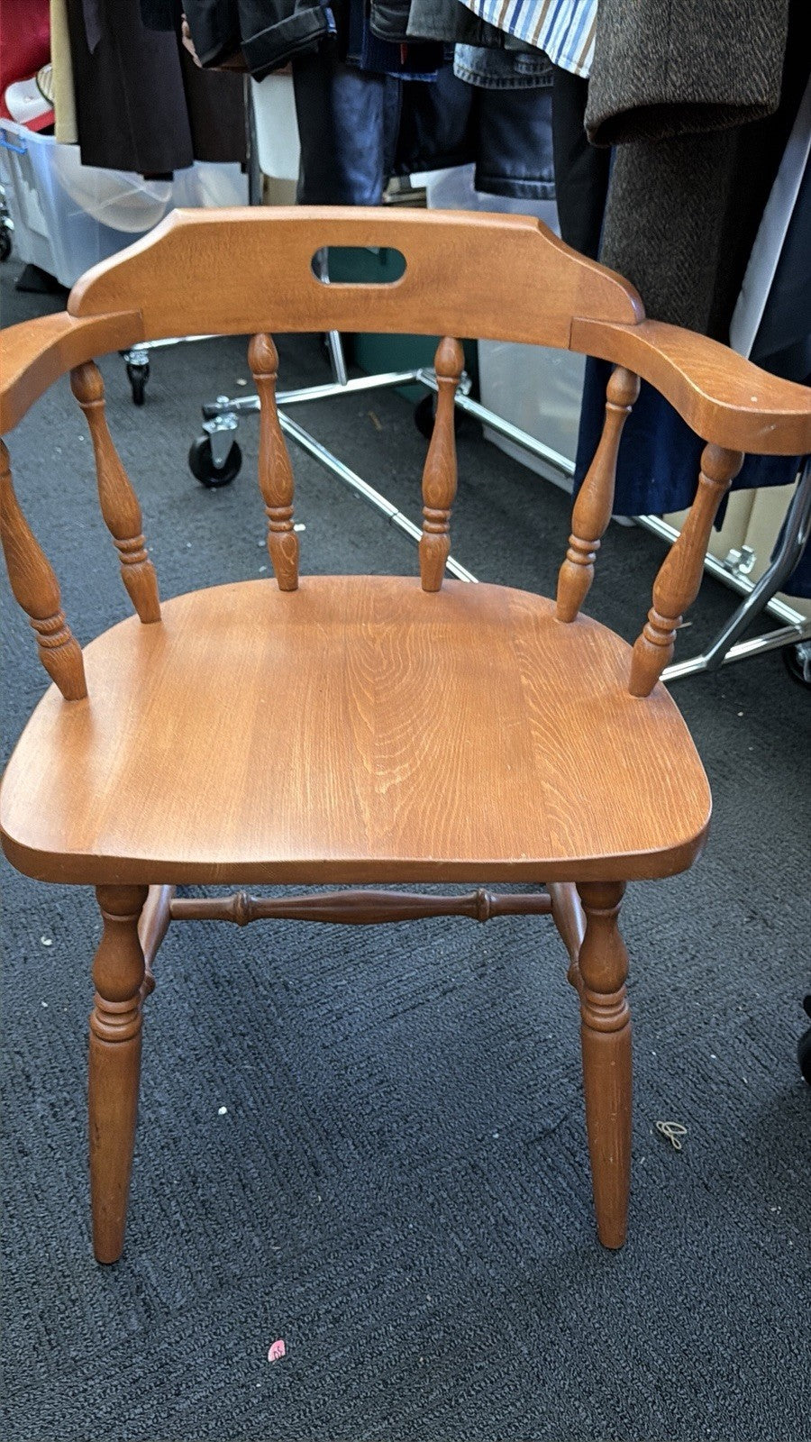 Vintage 1970s Japanese Windsor Captains Chair GJ Coles & Coy Ltd Imported
