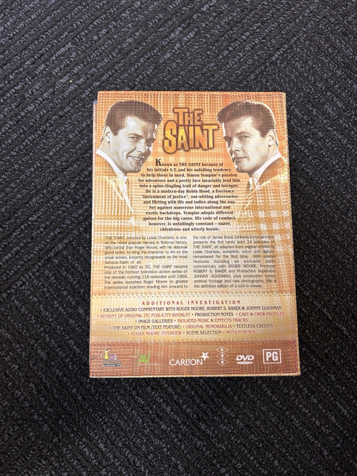 THE SAINT Set 1 Episodes 1-24 Roger MOORE