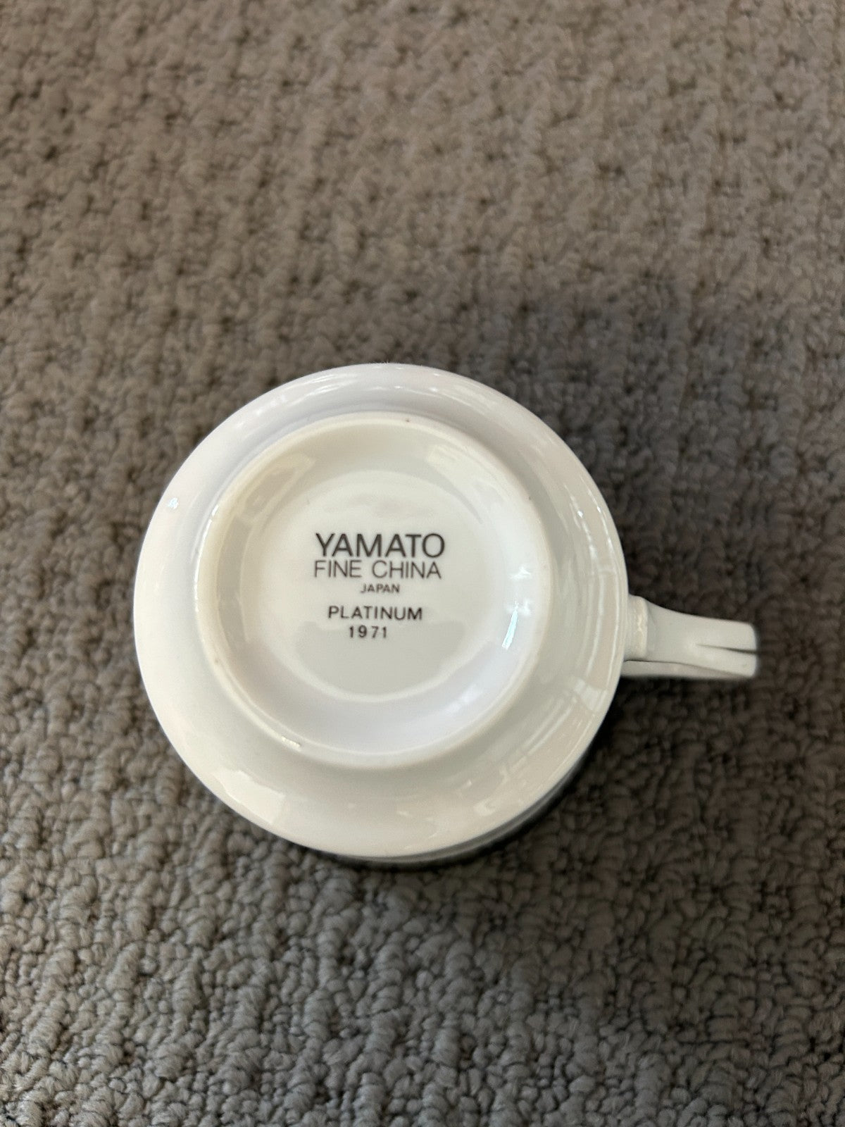 Vintage Yamato Fine China “Royalty Series” Platinum Dinner Set - 63 pieces