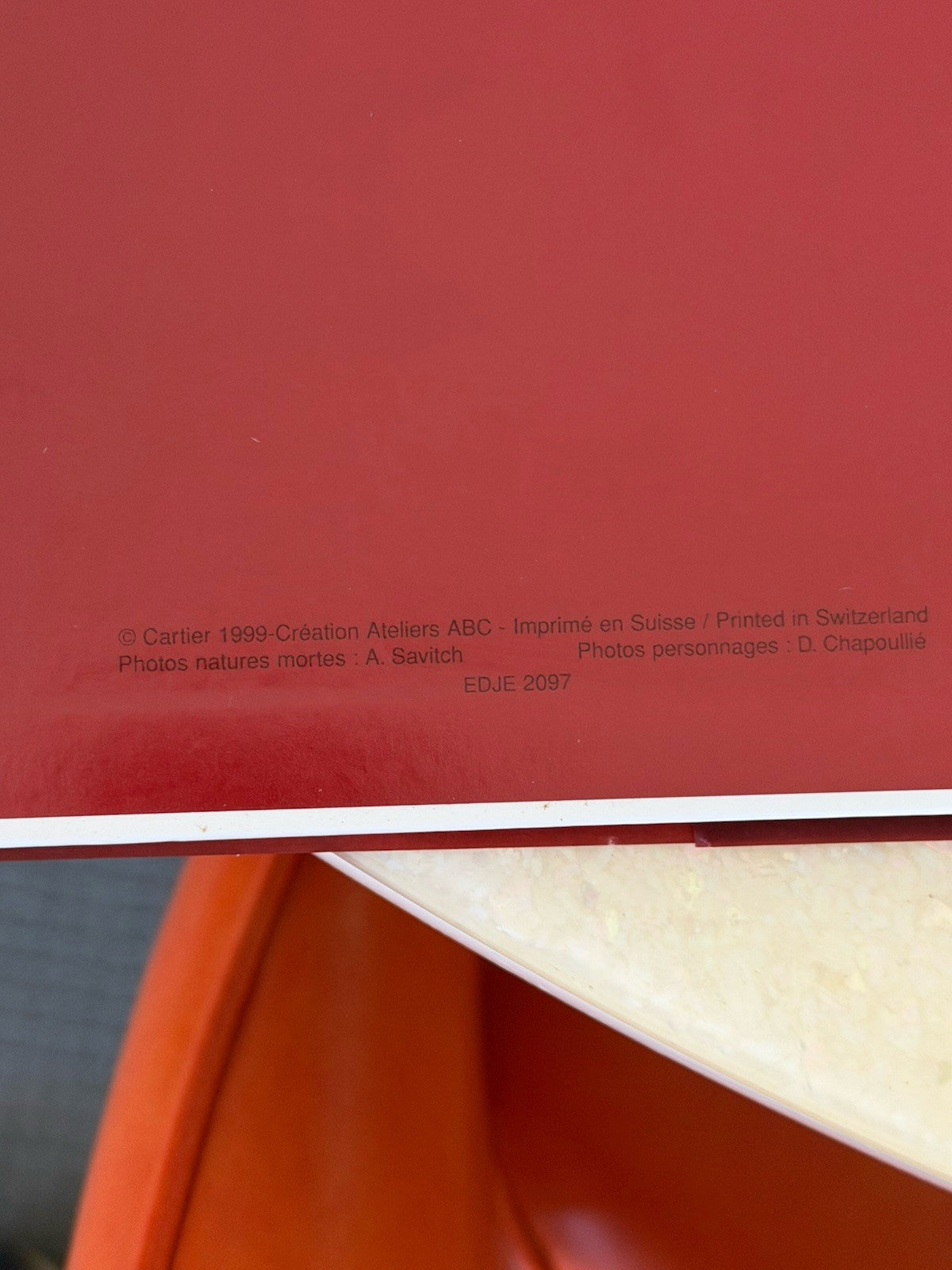 Cartier 1999 High Jewellery Catalogue Book Original Dust Jacket Swiss Printed