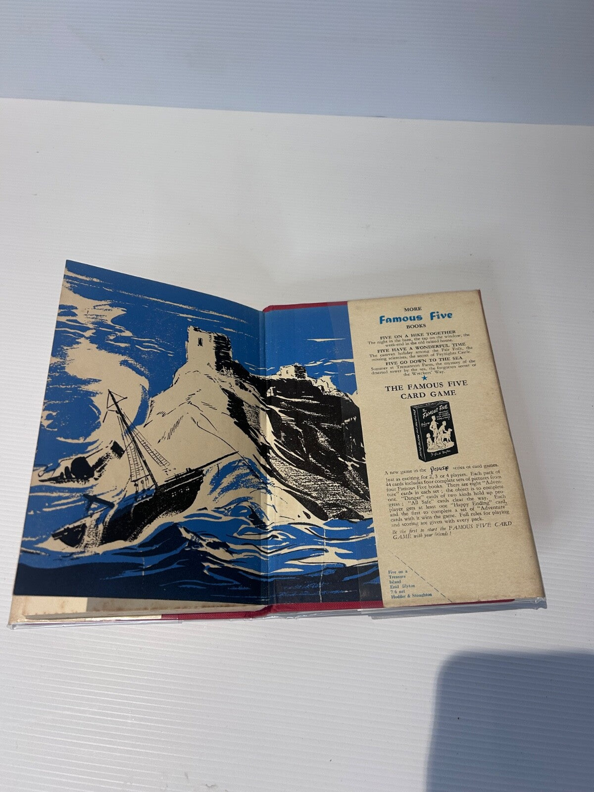 Enid Blyton Five on a Treasure Island 1953 HC DJ 10th Impression H&S