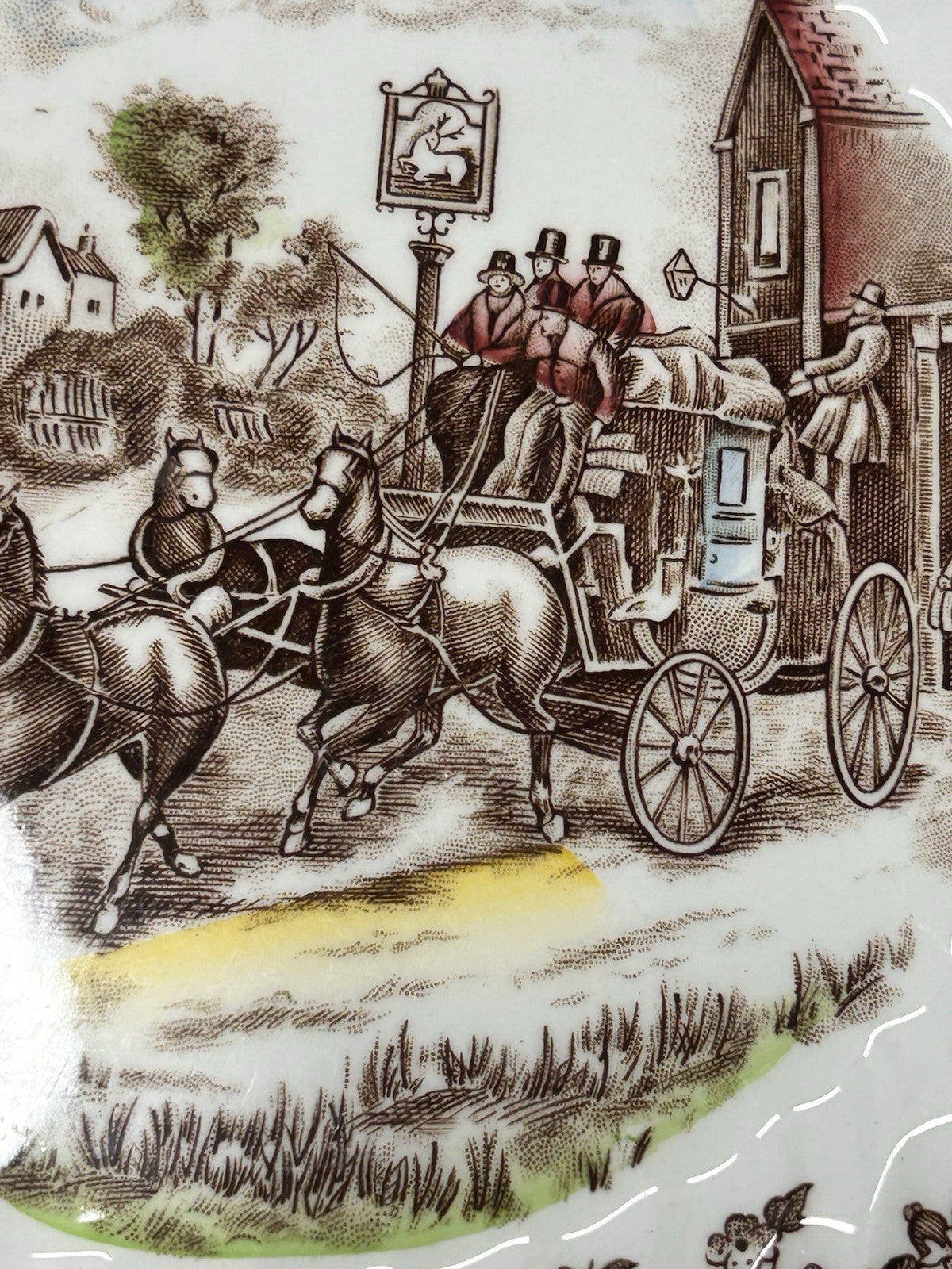 Johnson Bros Coaching Scenes Set of 16 – Gate Keeper & Hunting Country 