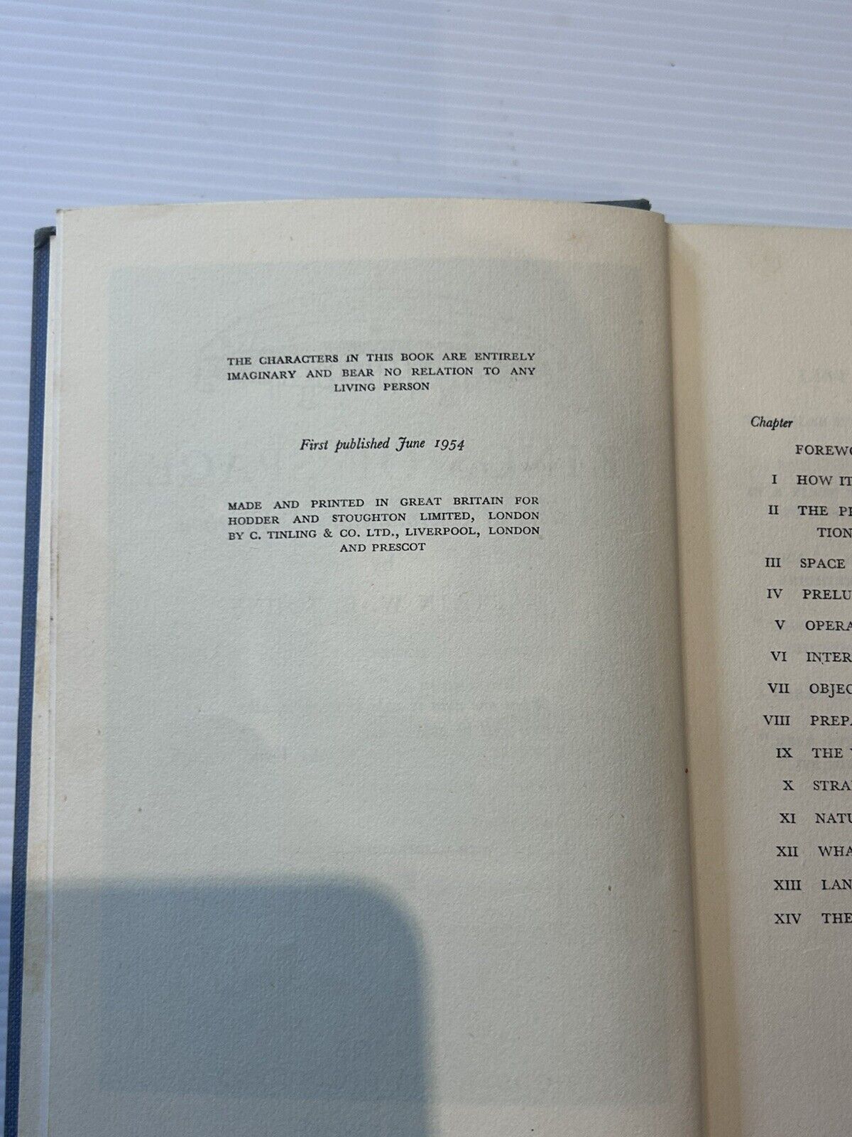 Kings Of Space Captain WE Johns Vintage June 1954 First Edition Biggles Gimlet