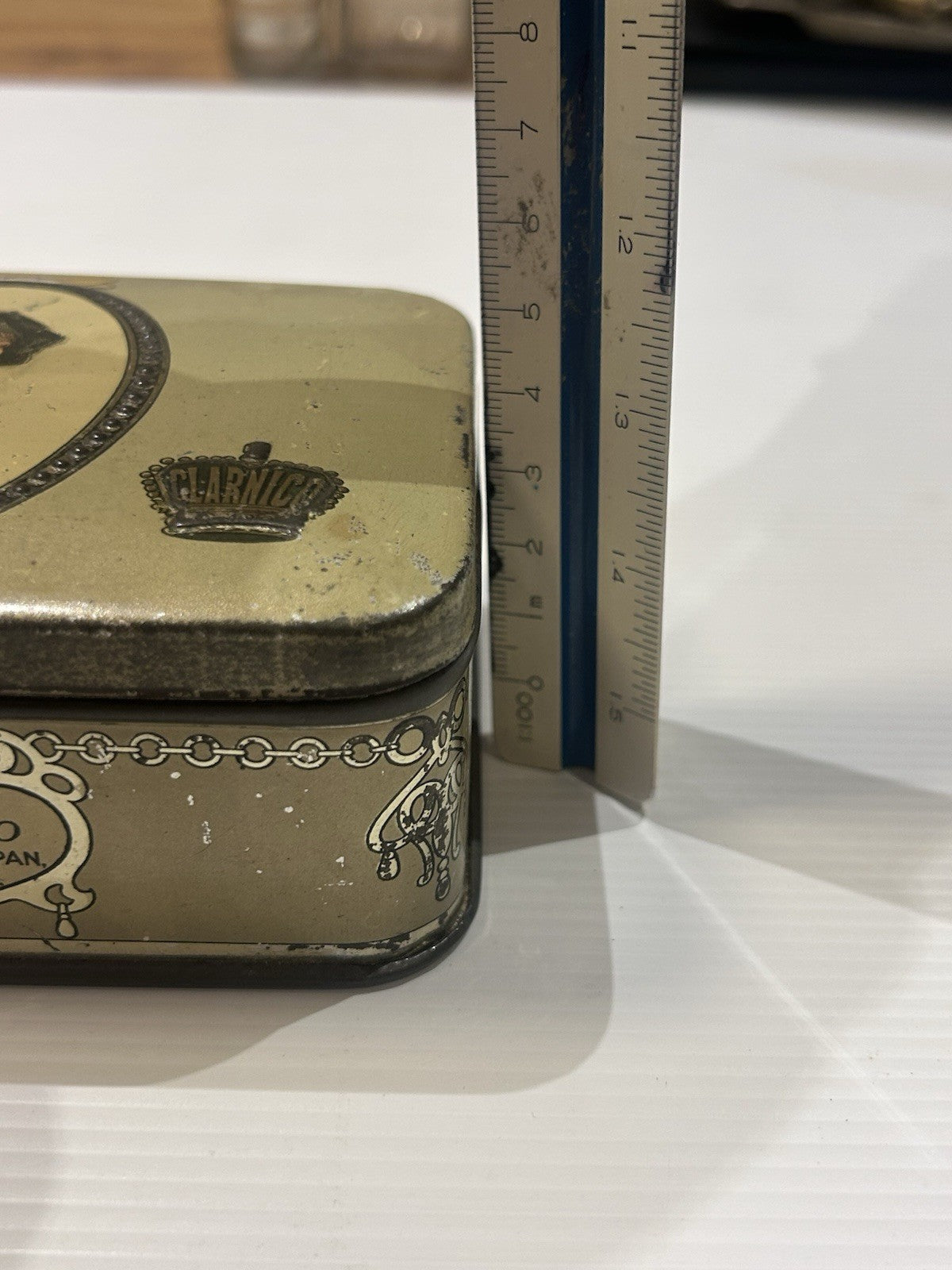 Vintage Clarnico Tin c.1910s – Caramels Marzipan Chocolates London England