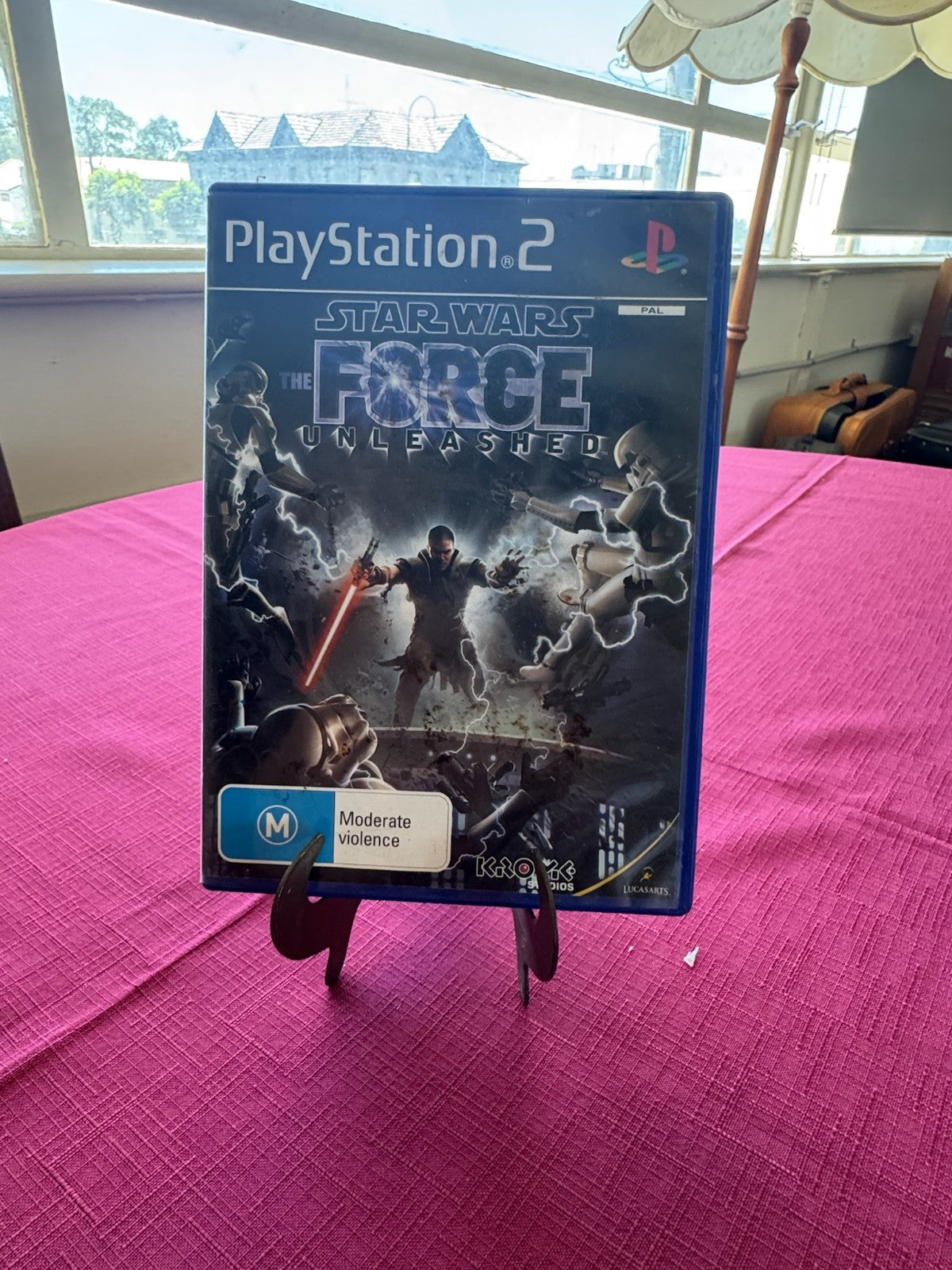 Star Wars The Force Unleashed + Battlefront II – PlayStation 2 PS2 PAL Bundle