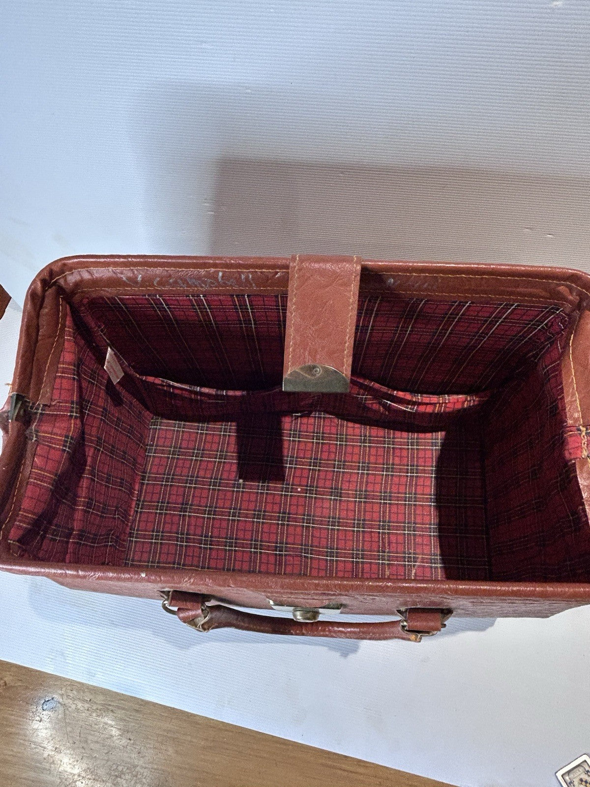 Vintage Tosca Leathergoods Melbourne Vanity Travel Bag – Retro 1960s/1970s