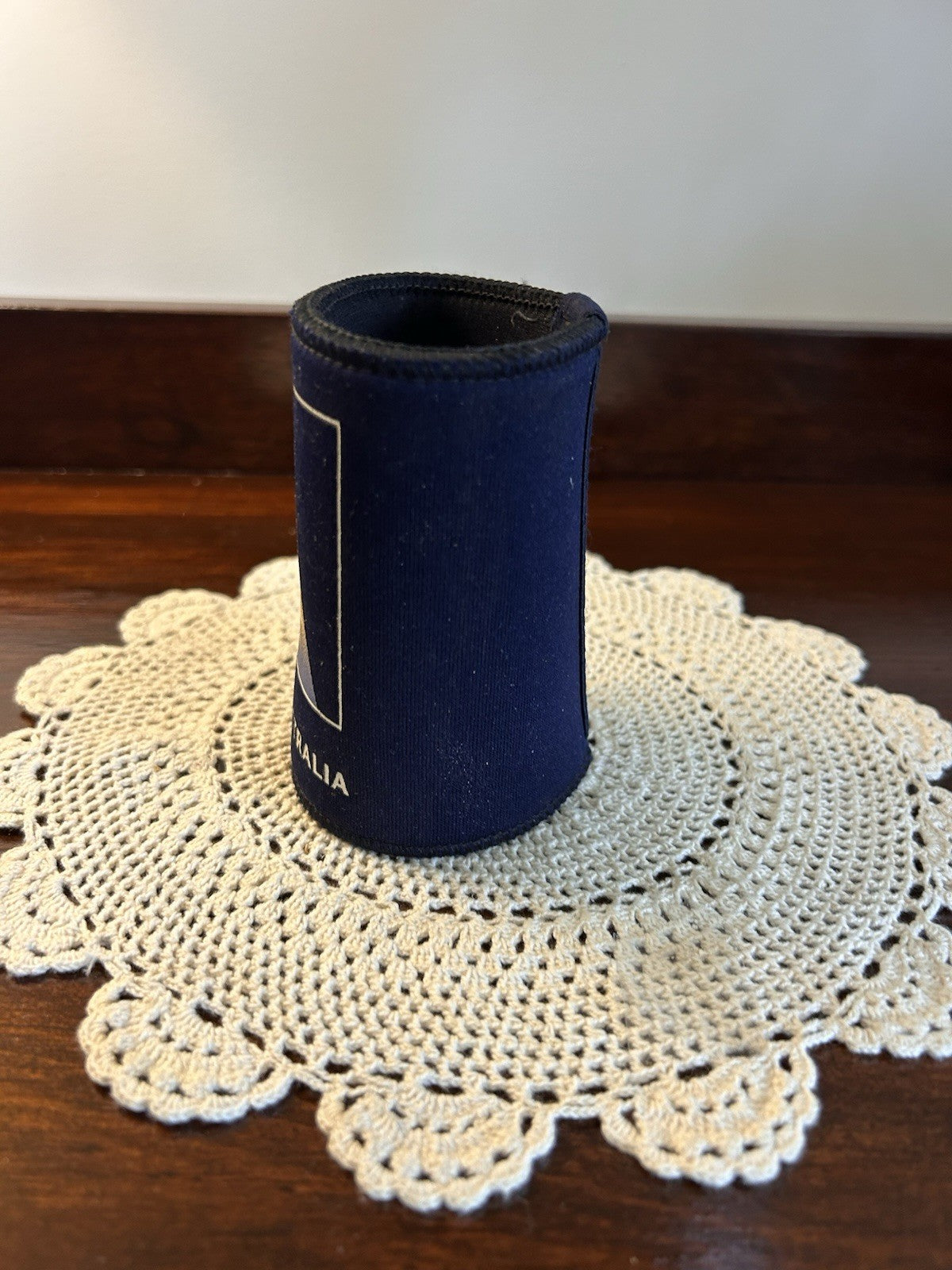 Ansett Australia Airline Stubby Holder Vintage 1990s Promo Souvenir Collectable