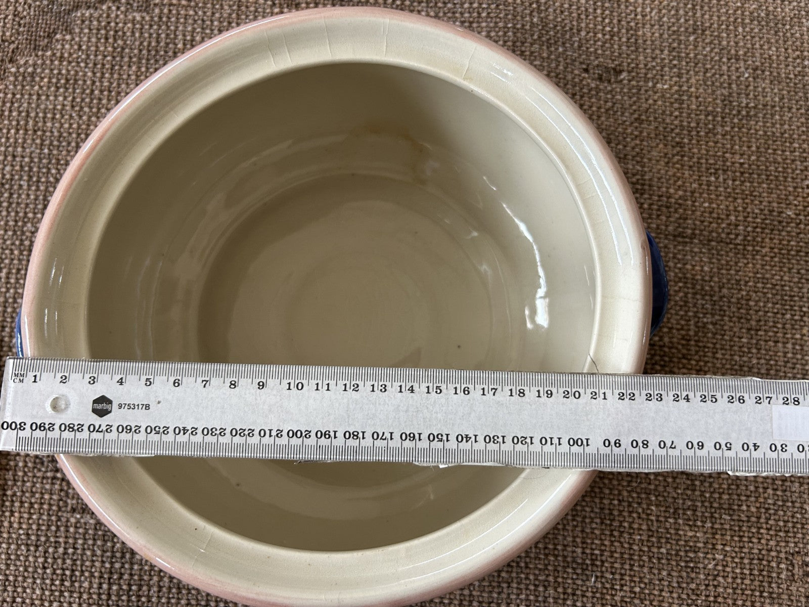 Wagener & Ryder Australian Studio Pottery Lidded Casserole 4L c1980s