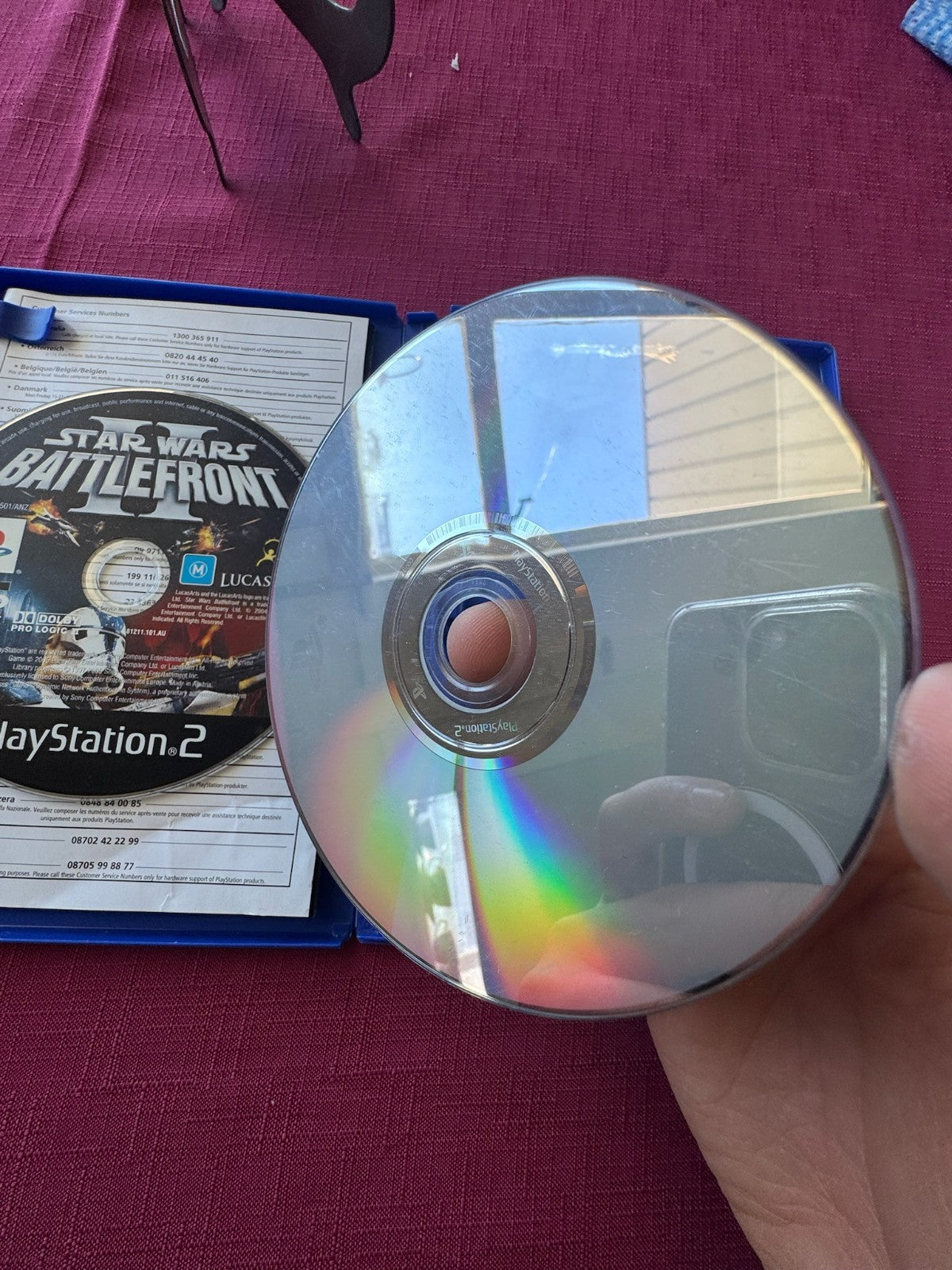 Star Wars The Force Unleashed + Battlefront II – PlayStation 2 PS2 PAL Bundle