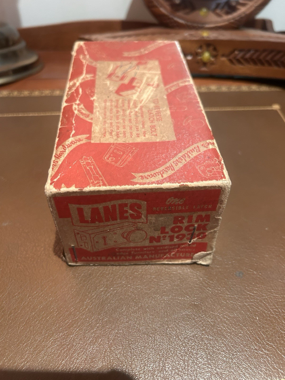 Vintage Lanes Rim Lock No.1930 Empty Box – Australian Made Builders Hardware