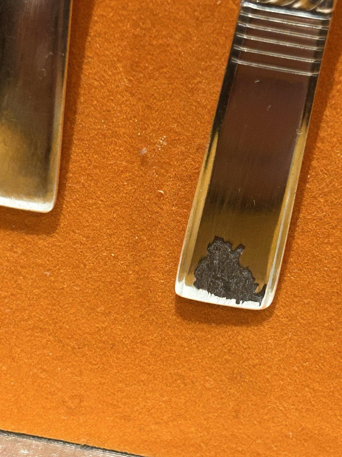 Vintage Community Silverplate Cutlery Set 12pc Boxed Floral Handle