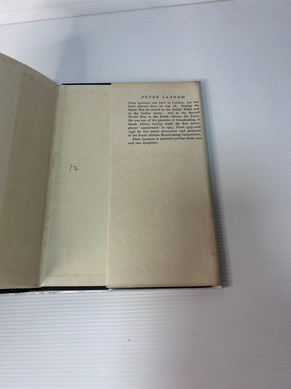 The Road Awaits by Peter Lanham 1955 HC DJ Collins 1st Ed Vintage Novel