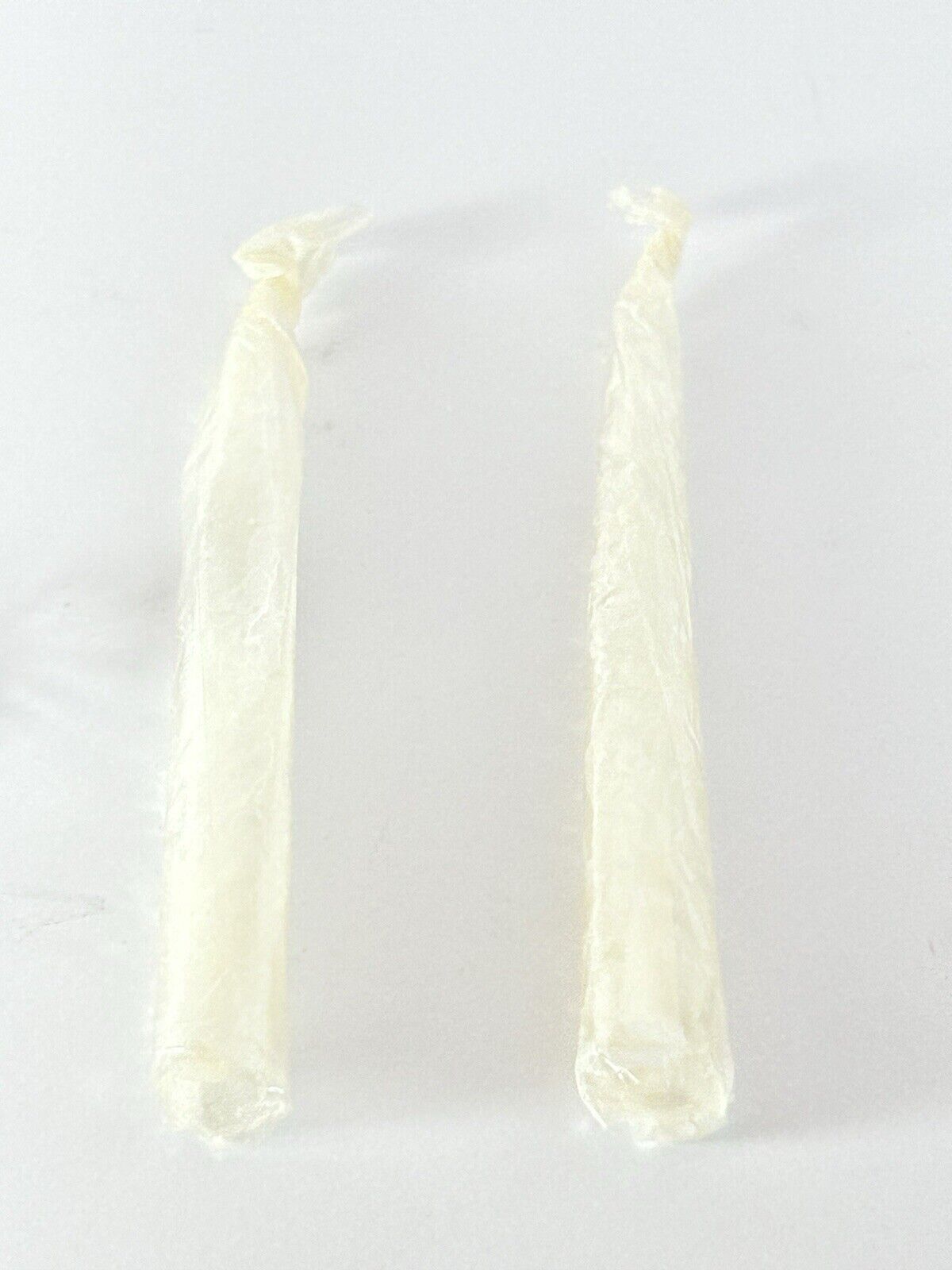 PAIR (2) Swarovski Crystal Mini Stick Pin Footed Candle Holders 2 Cm Approx
