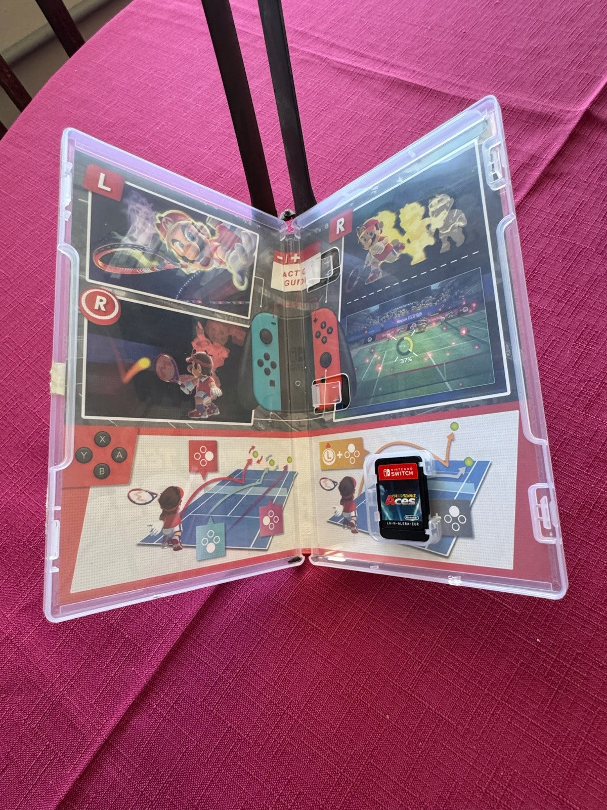 Mario Tennis Aces Nintendo Switch – Complete w Case & Cartridge (PAL) | 2018