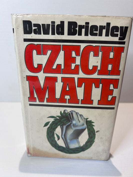 David Brierley Czechmate 1984 1st UK Edition HC DJ Collins Thriller 348pp