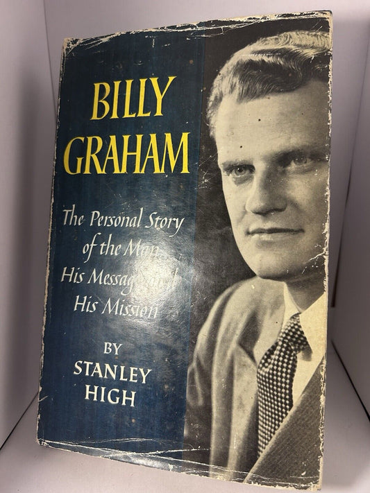 Billy Graham The Personal Story of the Man His Message & His Mission Vtg 1958 HC