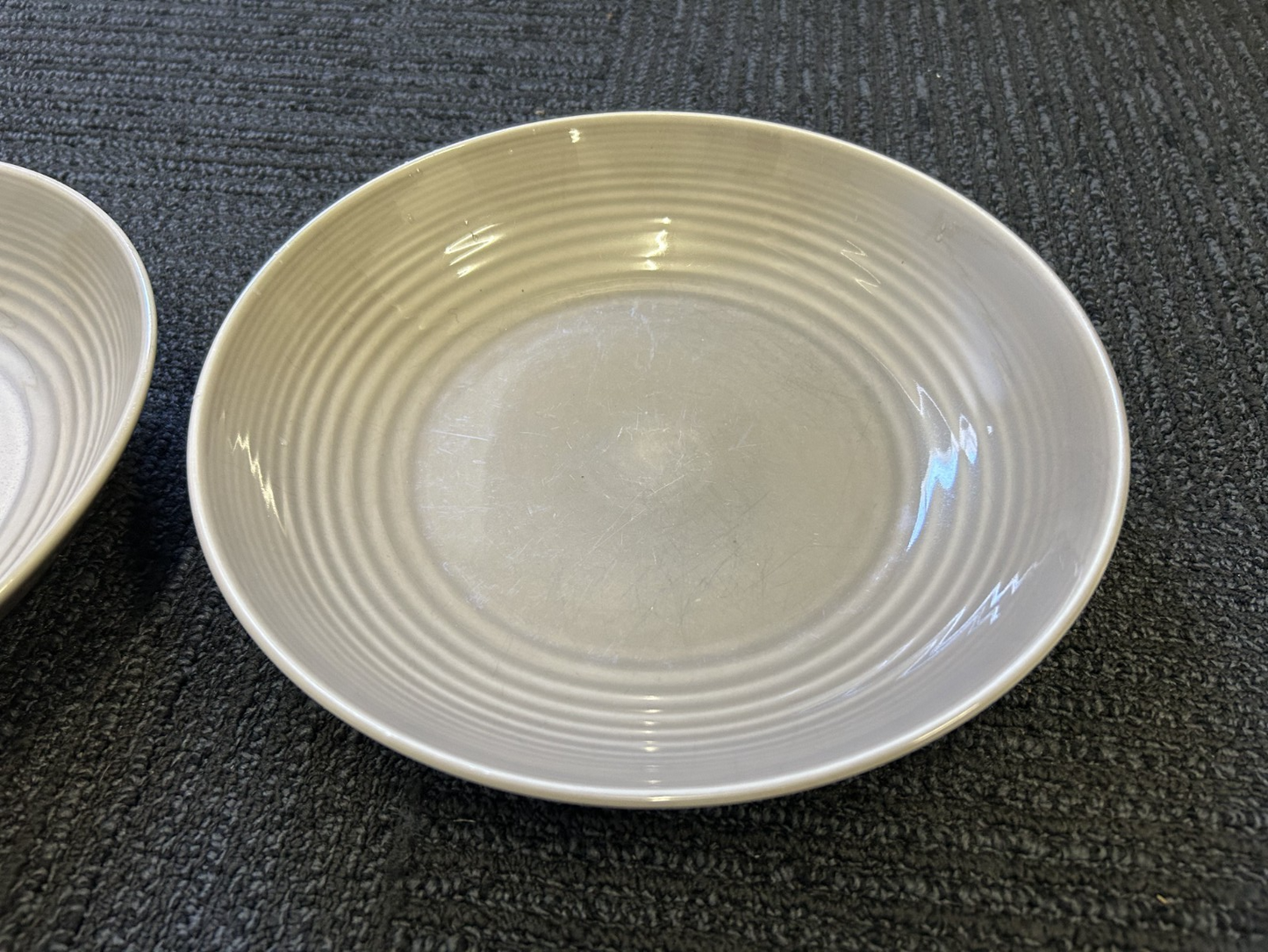 Royal Doulton Gordon Ramsay Maze 6pc Dinner Set Bowls Plates Grey Stoneware