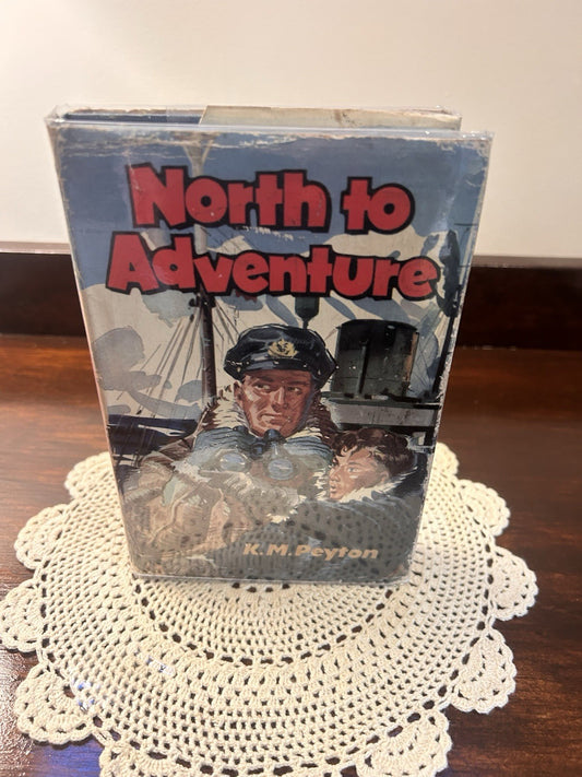 North to Adventure K.M. Peyton 1961 HC DJ Collins London Arctic Adventure Novel