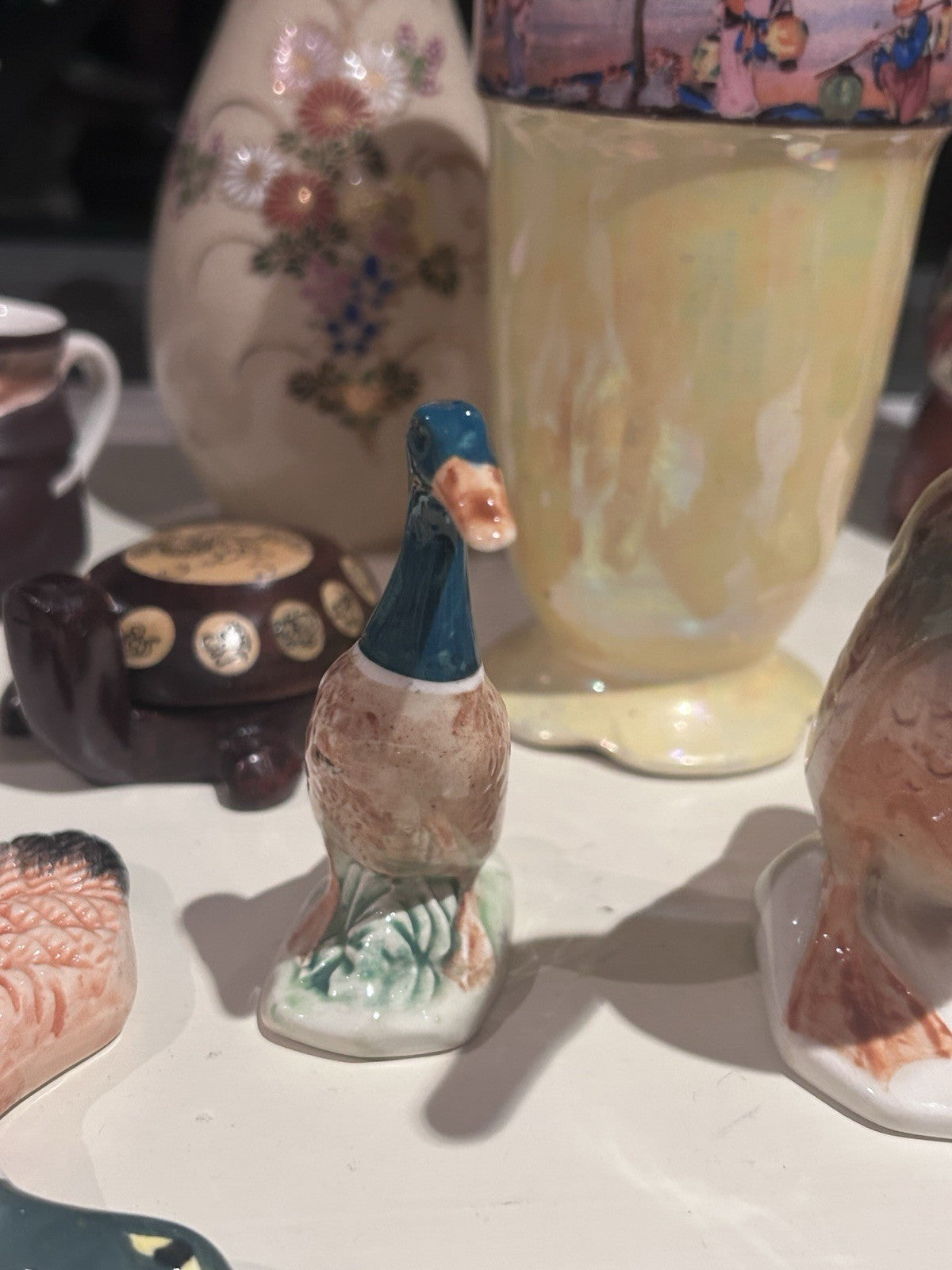 Vintage Beswick England Mallard Duck Trio – Models 756/1, 756/2, 756/3 C1950/60s