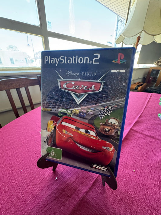Disney Pixar Cars PS2 PAL – Complete w Case & Disc | Lightning McQueen | 2006