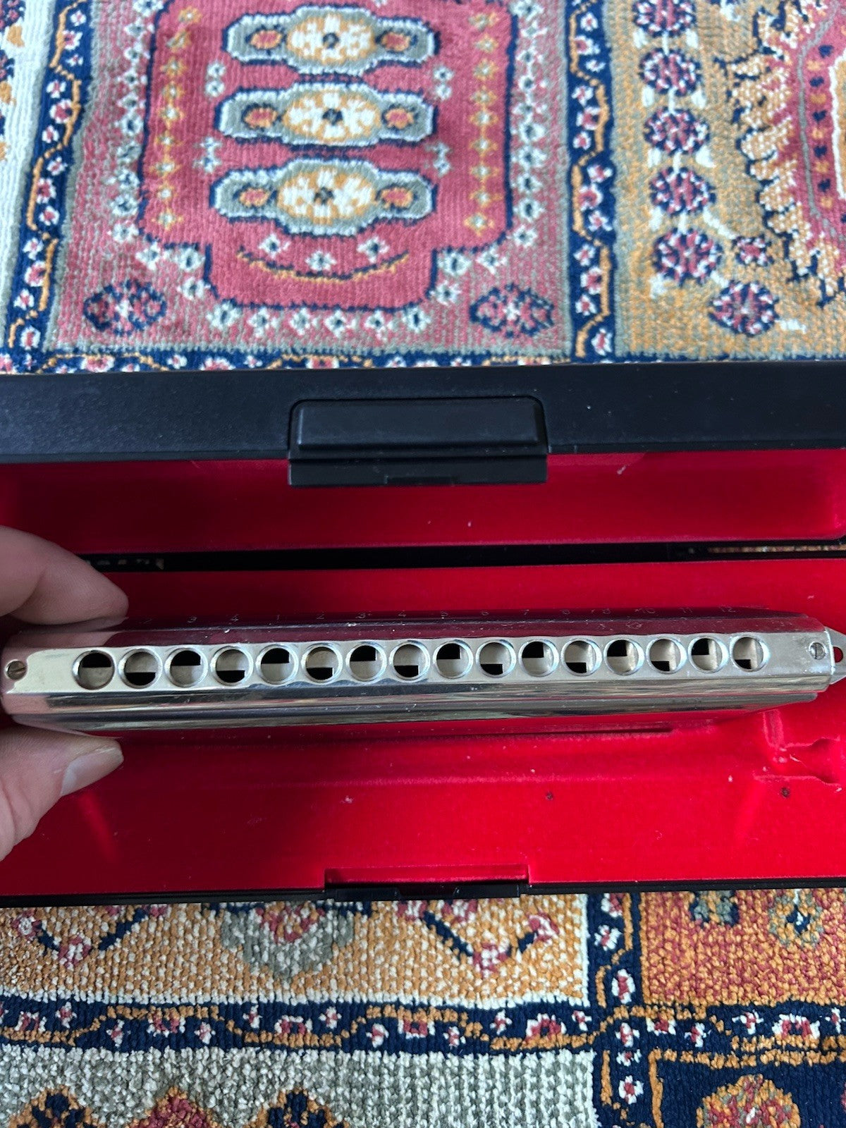 Hohner Super 64 Chromonica Harmonica + 3 Method Books – Made in Germany