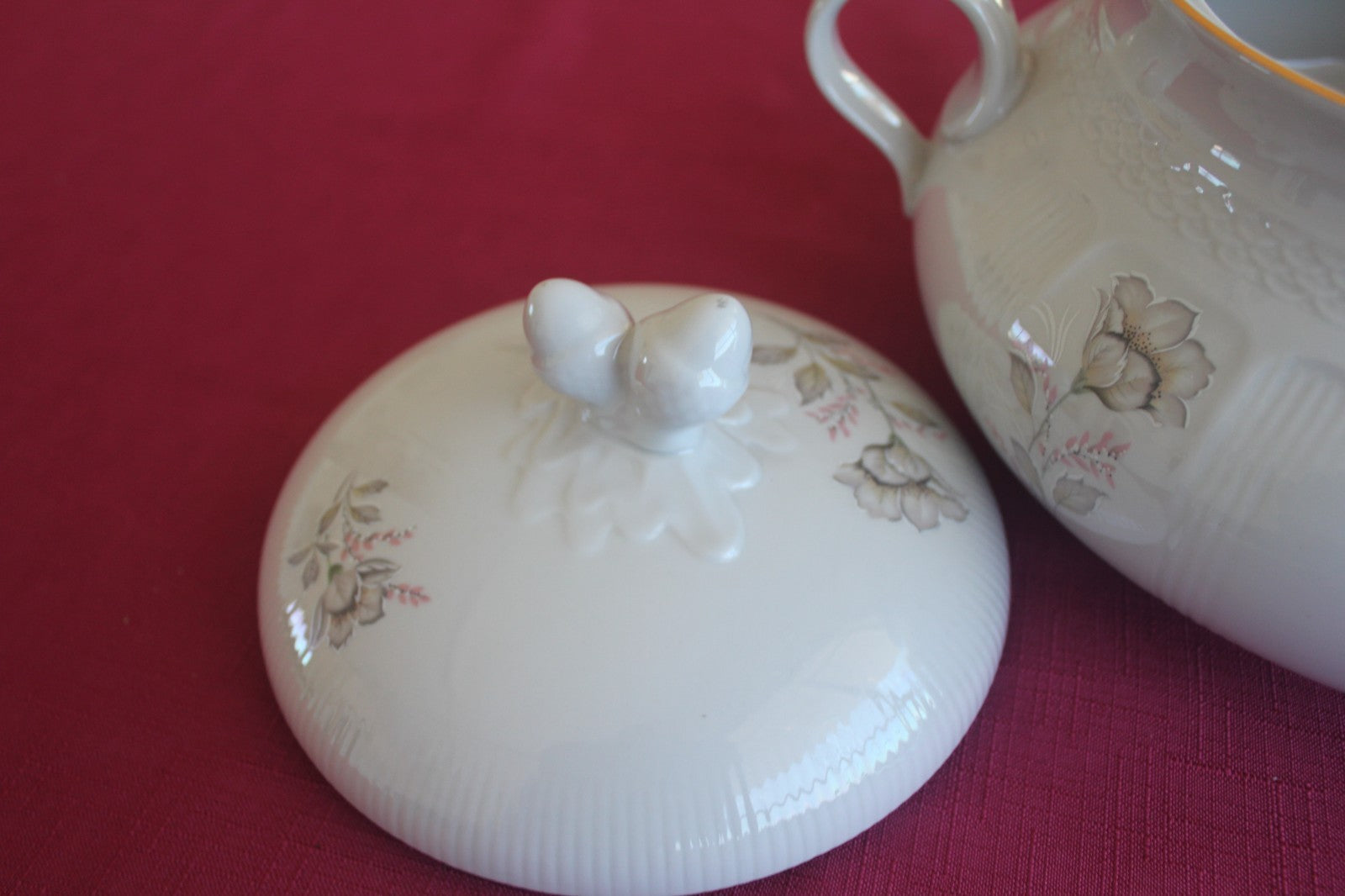 Royal Porcelain Floral Dinner & Coffee Service – 59 piece Matching Set