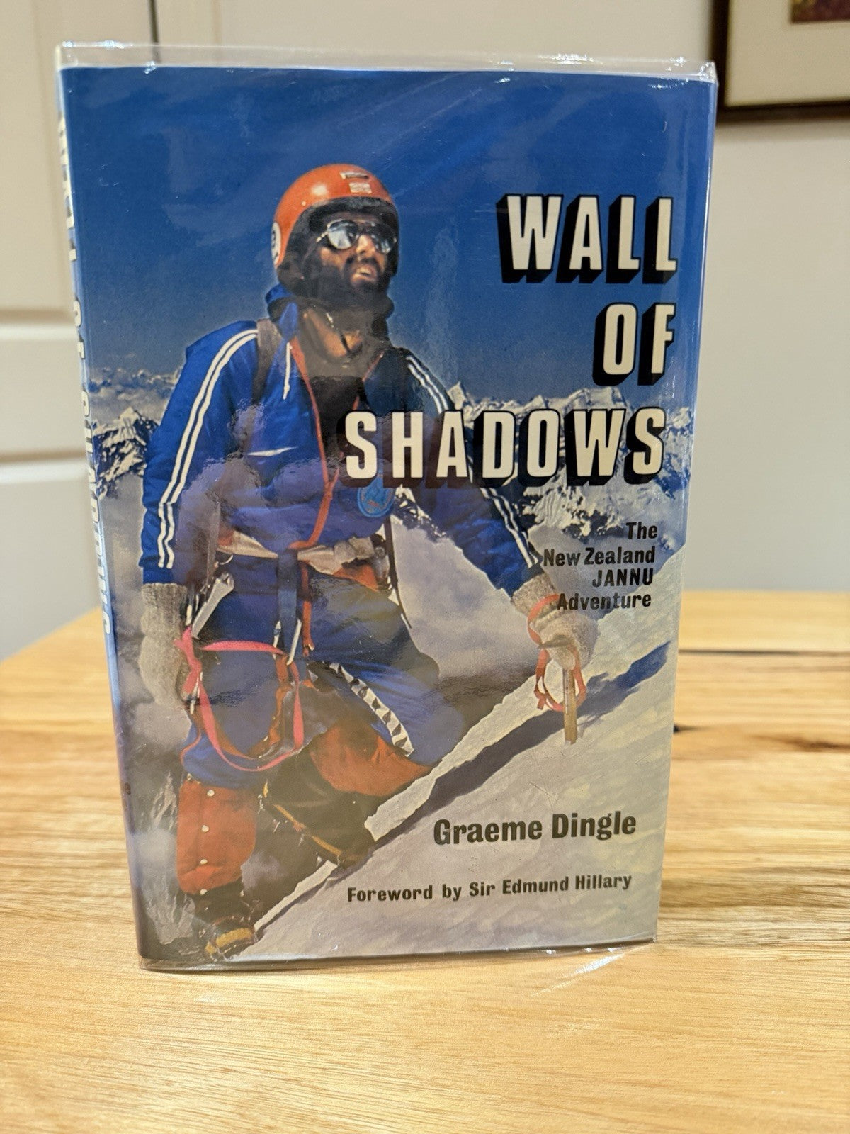 Graeme Dingle Wall of Shadows Jannu 1976 1st Ed HC DJ Edmund Hillary NZ