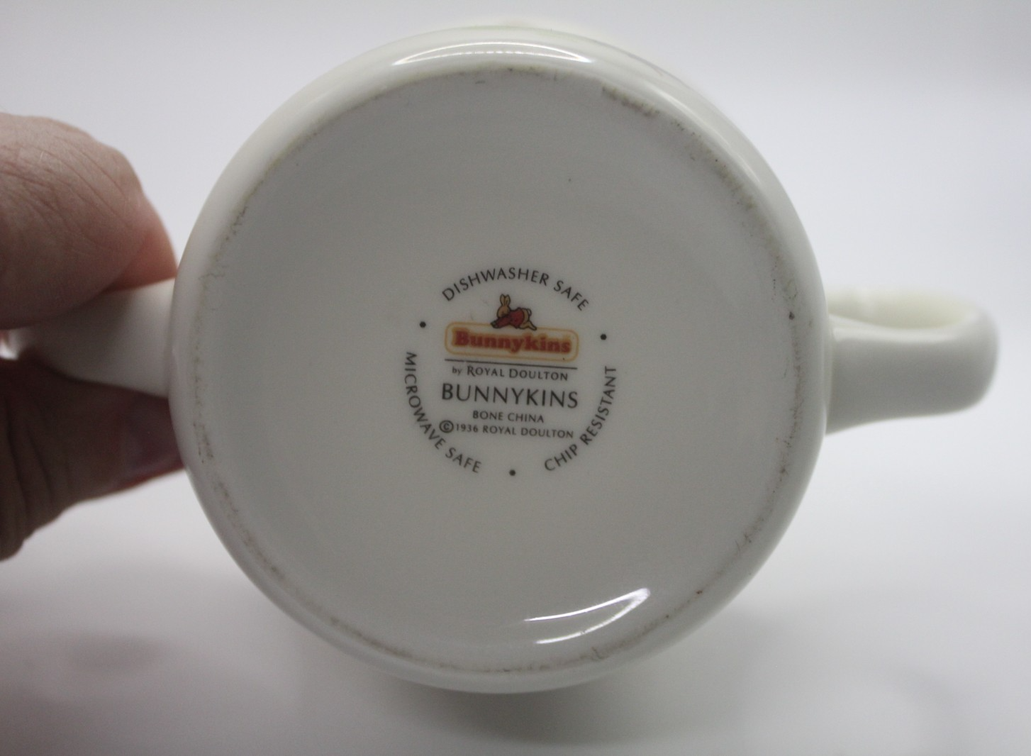 Vintage Royal Doulton Bunnykins Two-Handled Cup – Bone China