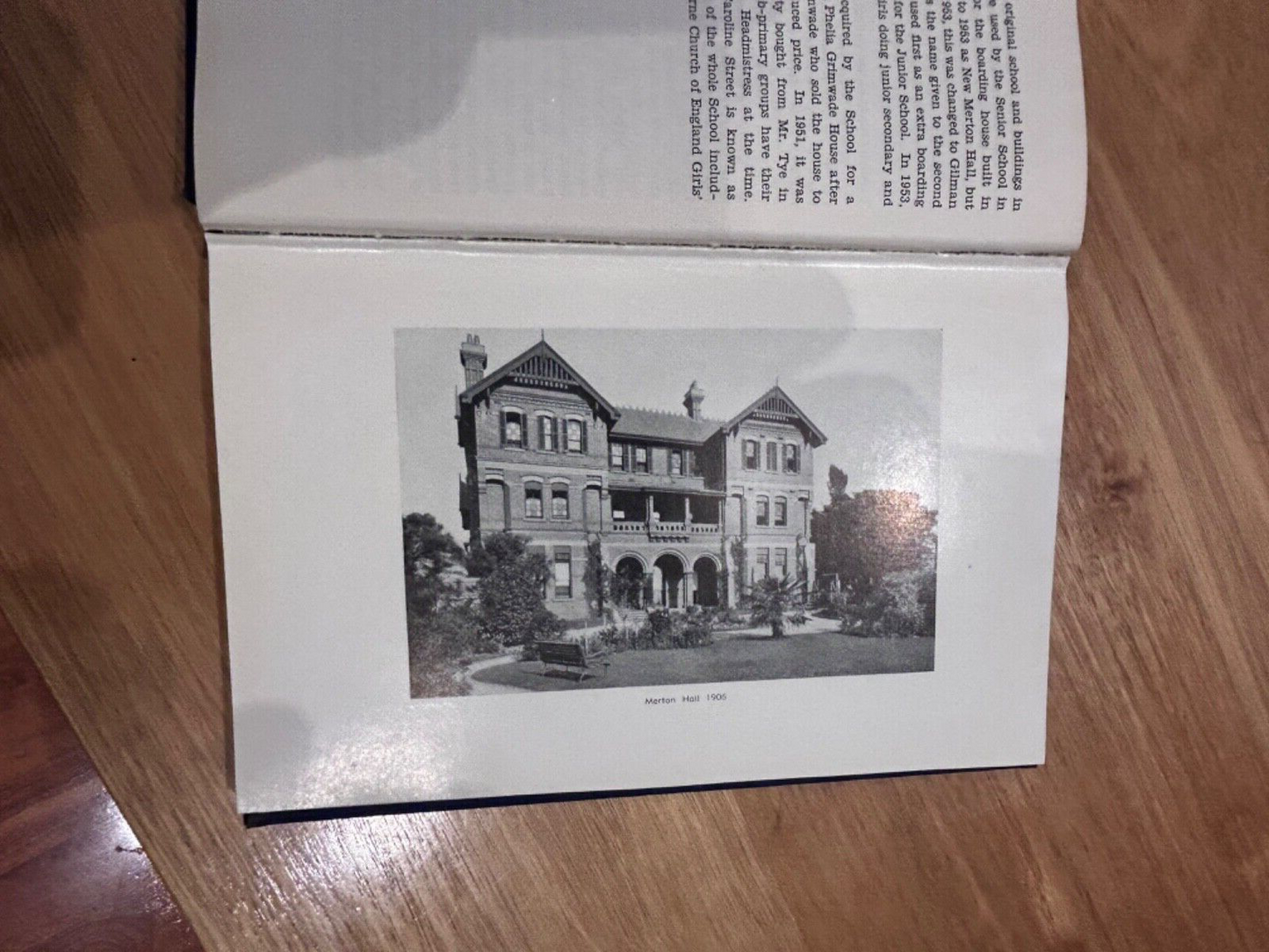 Melbourne Church Of England Girls Grammar School JUBILEE HISTORY 1953 Hard Cover