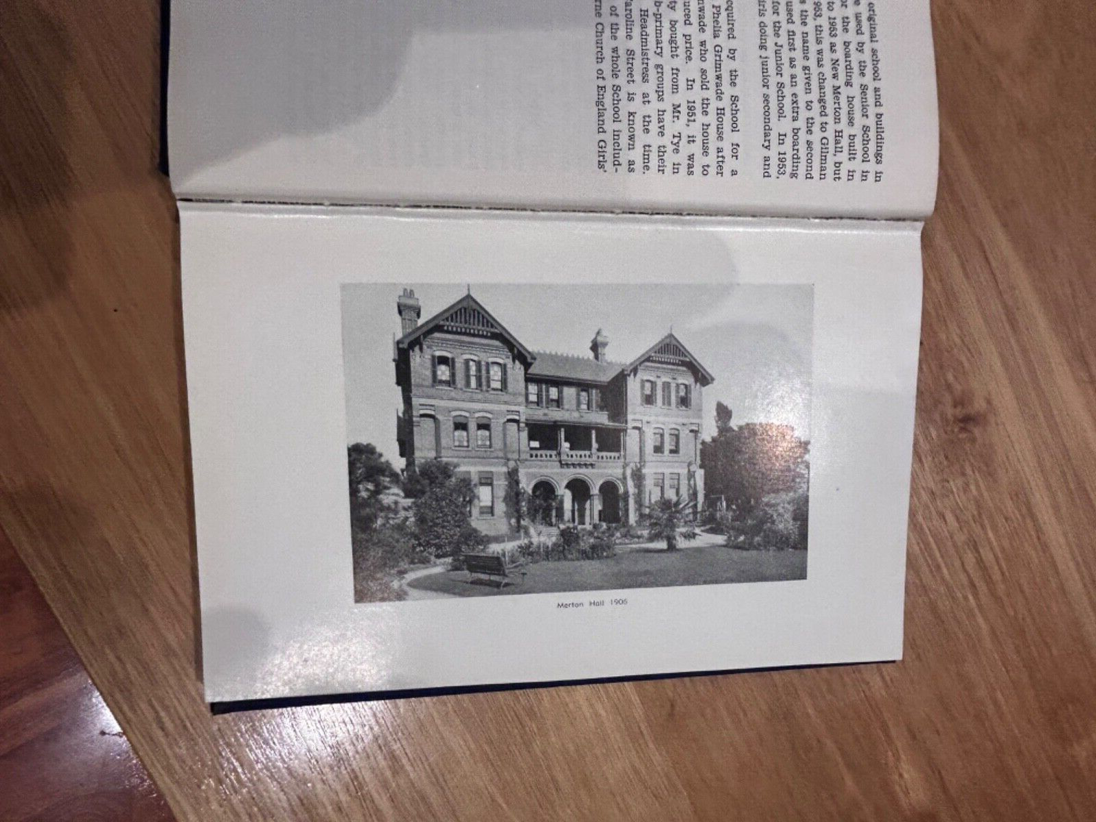 Melbourne Church Of England Girls Grammar School JUBILEE HISTORY 1953 Hard Cover