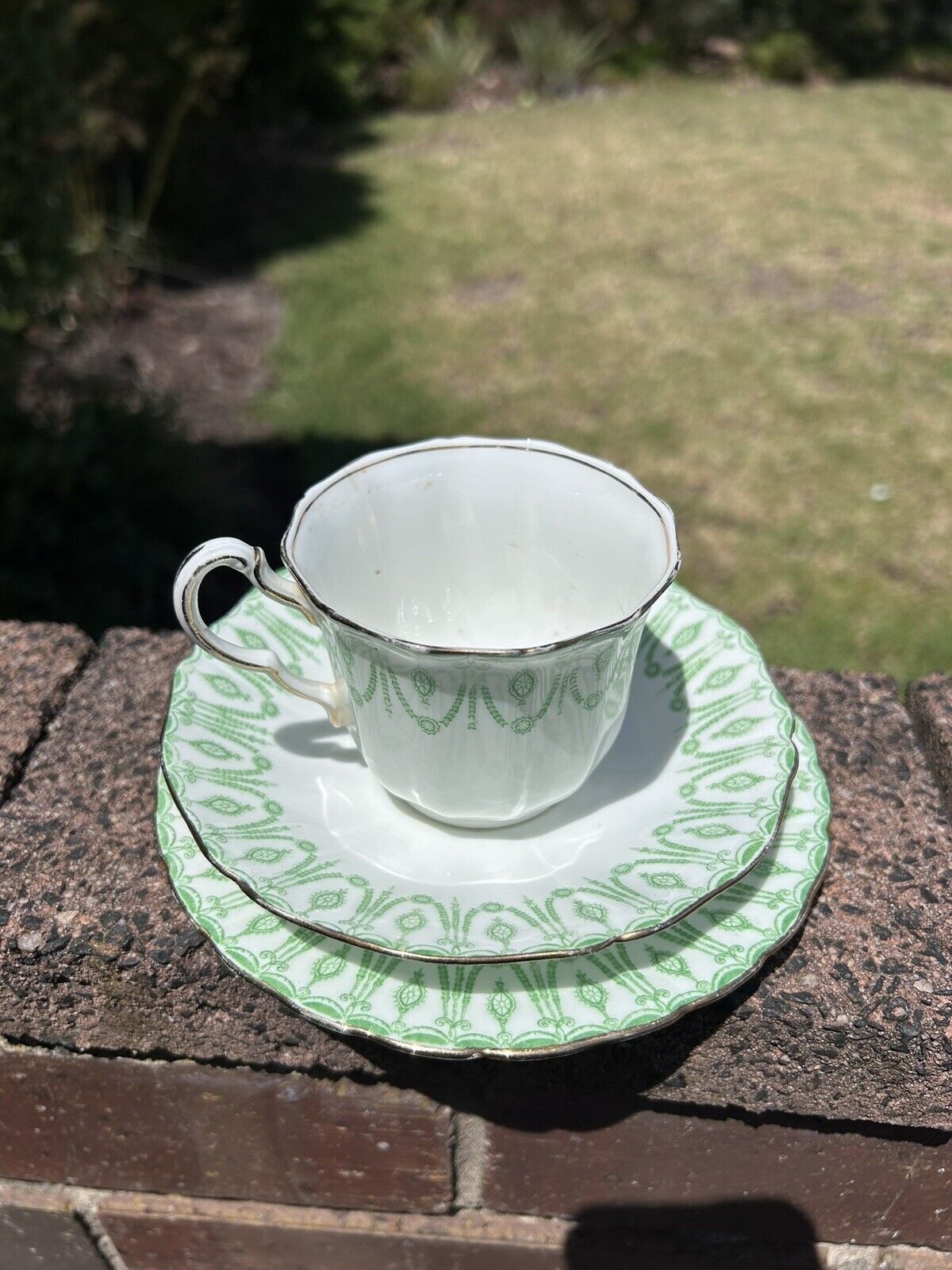 Vintage Art Deco Quads  E Hughes England Bone China - Collectable