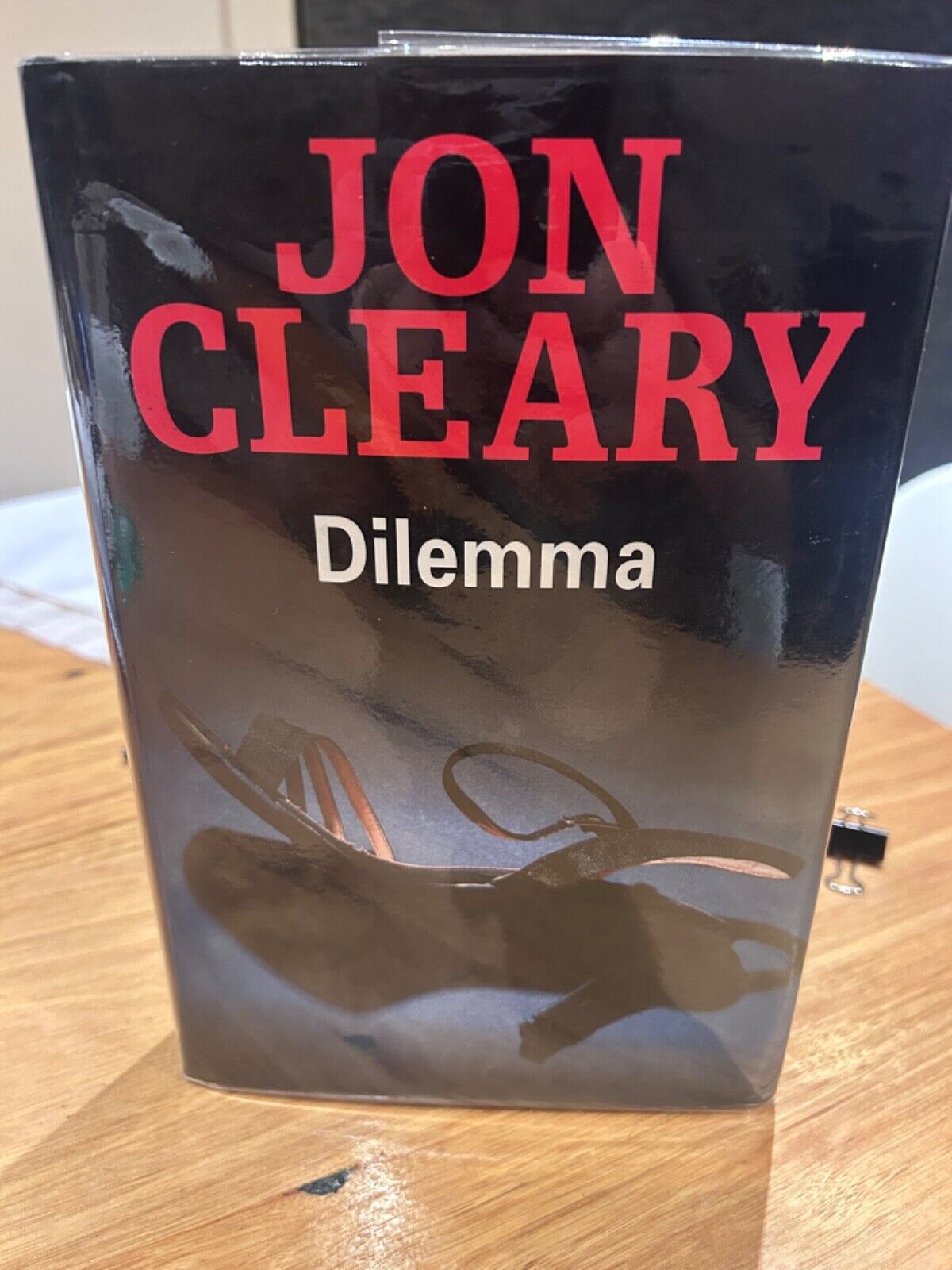 Dilemma by Jon Cleary First Edition 1999 Hardcover and Dust Jacket