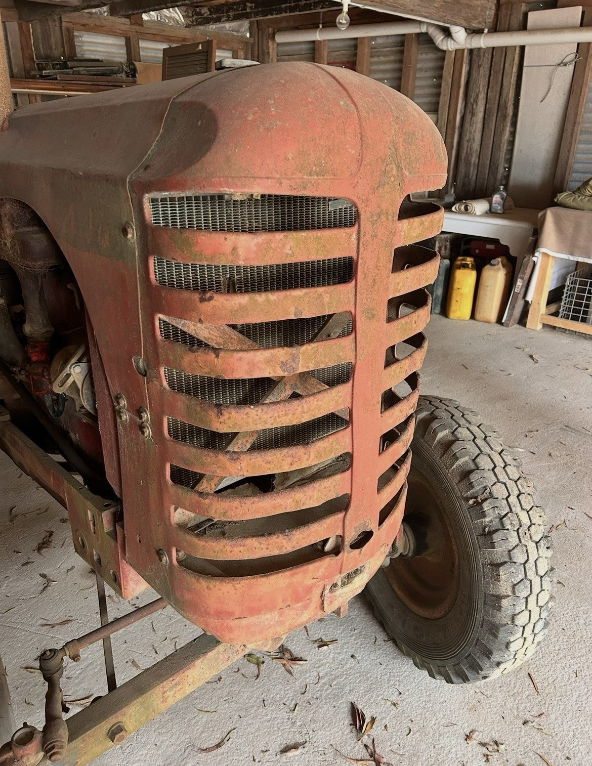 Australian-Built Massey Harris 44K Vintage Tractor – Petrol, Electric Start