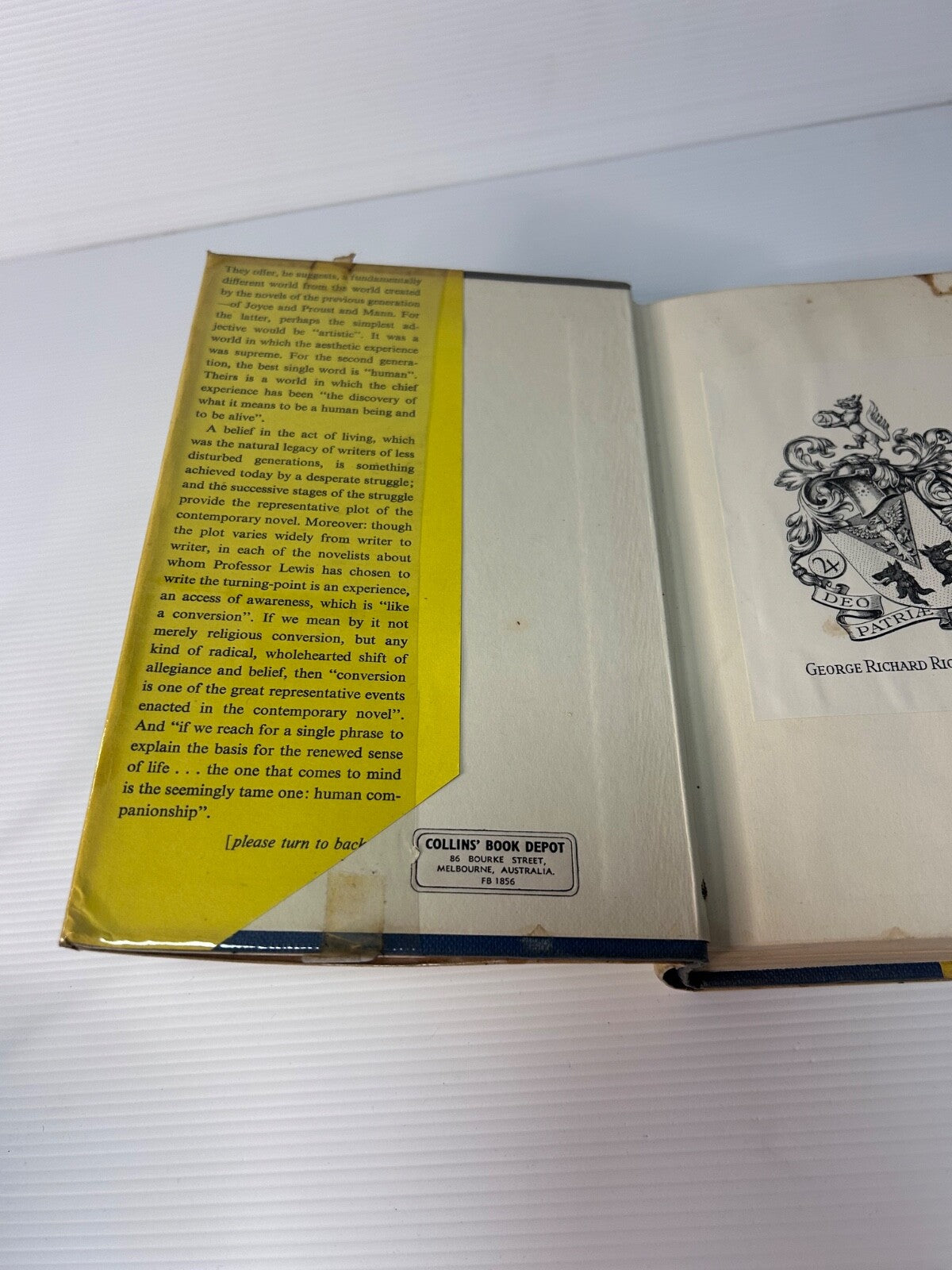 The Picaresque Saint R.W.B. Lewis 1960 HC DJ Gollancz 1st UK Ed Literary Critici