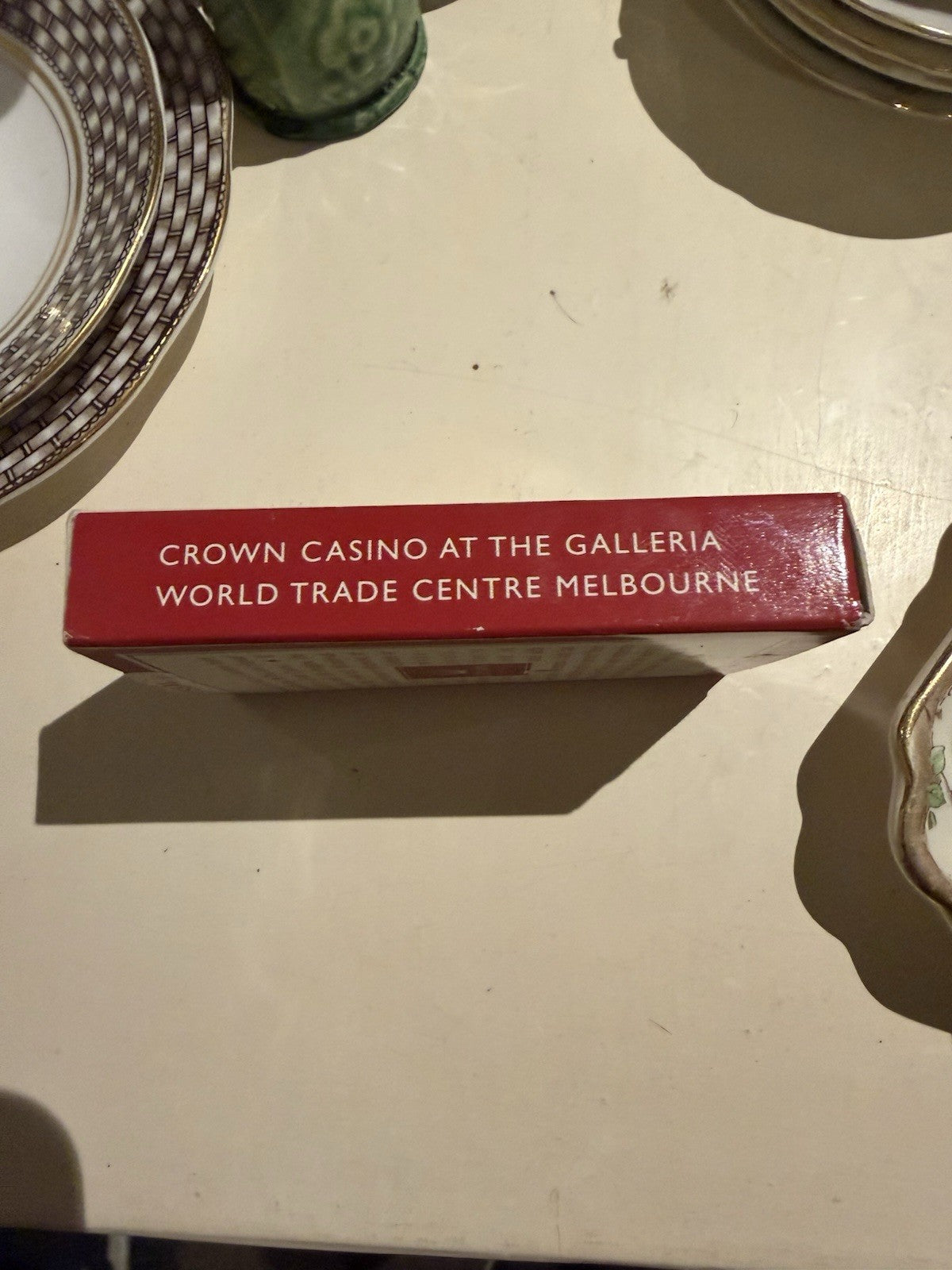 Crown Casino Melbourne Used Playing Cards Original Galleria WTC 1990s Souvenir
