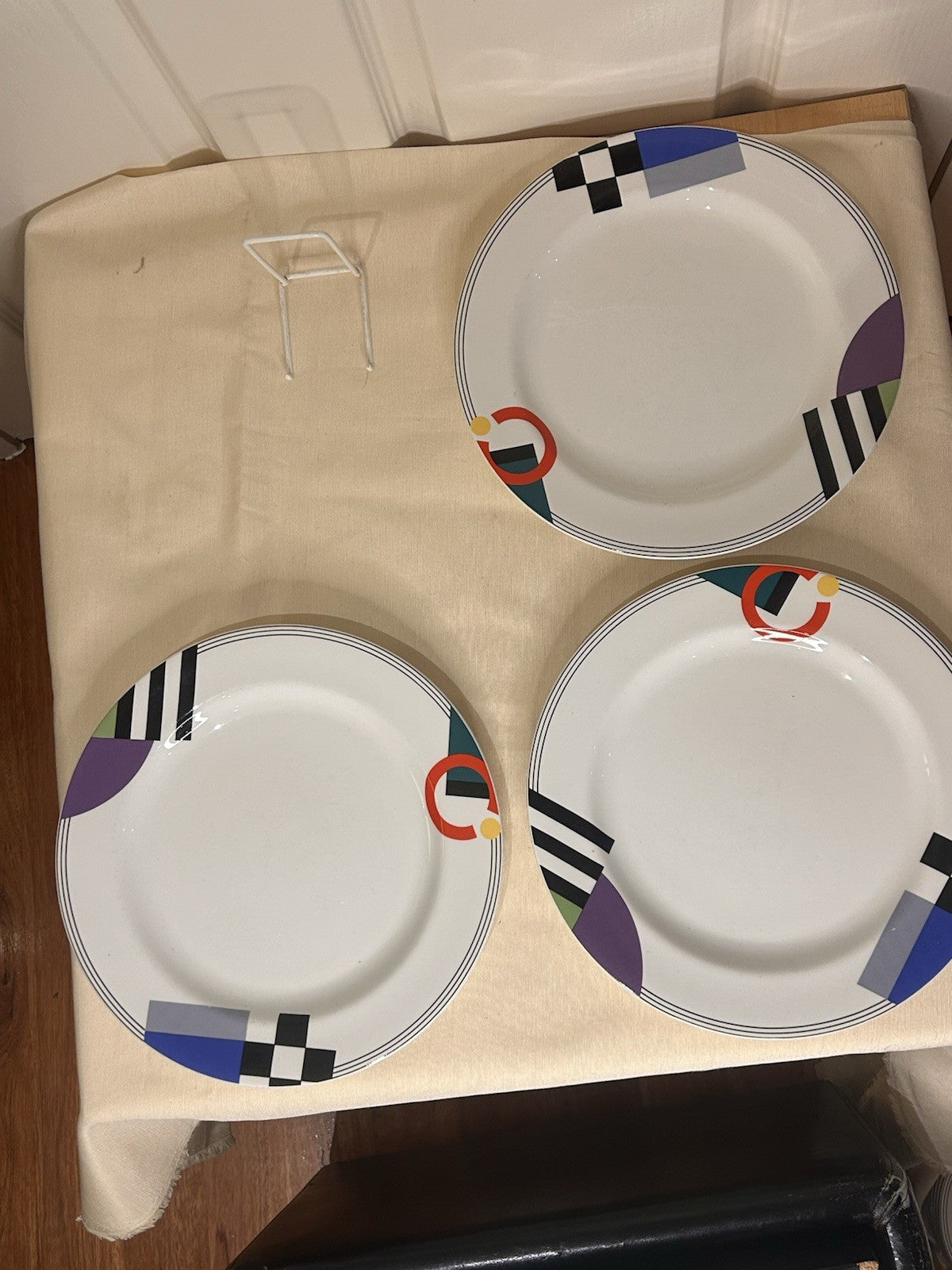 Mikasa Maxima High Spirits Dinner Set 14pc Memphis Style 1980s Japan 