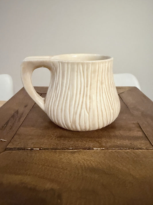 Vintage Keele Street Pottery Shaving Mug England Rustic Stoneware Cup