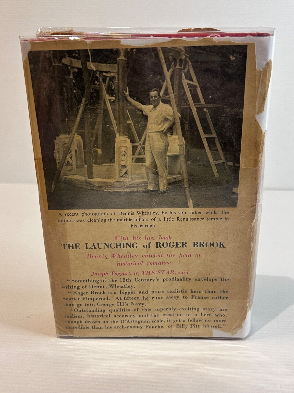 Dennis Wheatley Shadow of Tyburn Tree 1948 HC DJ Hutchinson Roger Brook