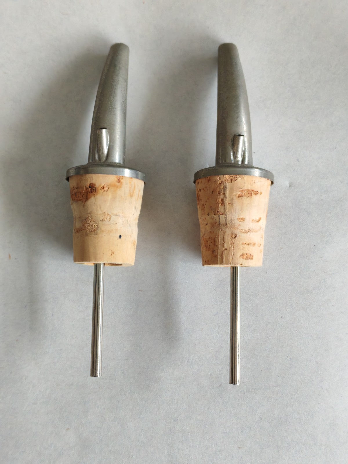 Vintage Studio Pottery Oil & Vinegar Cruets – Green & Yellow (Pair)