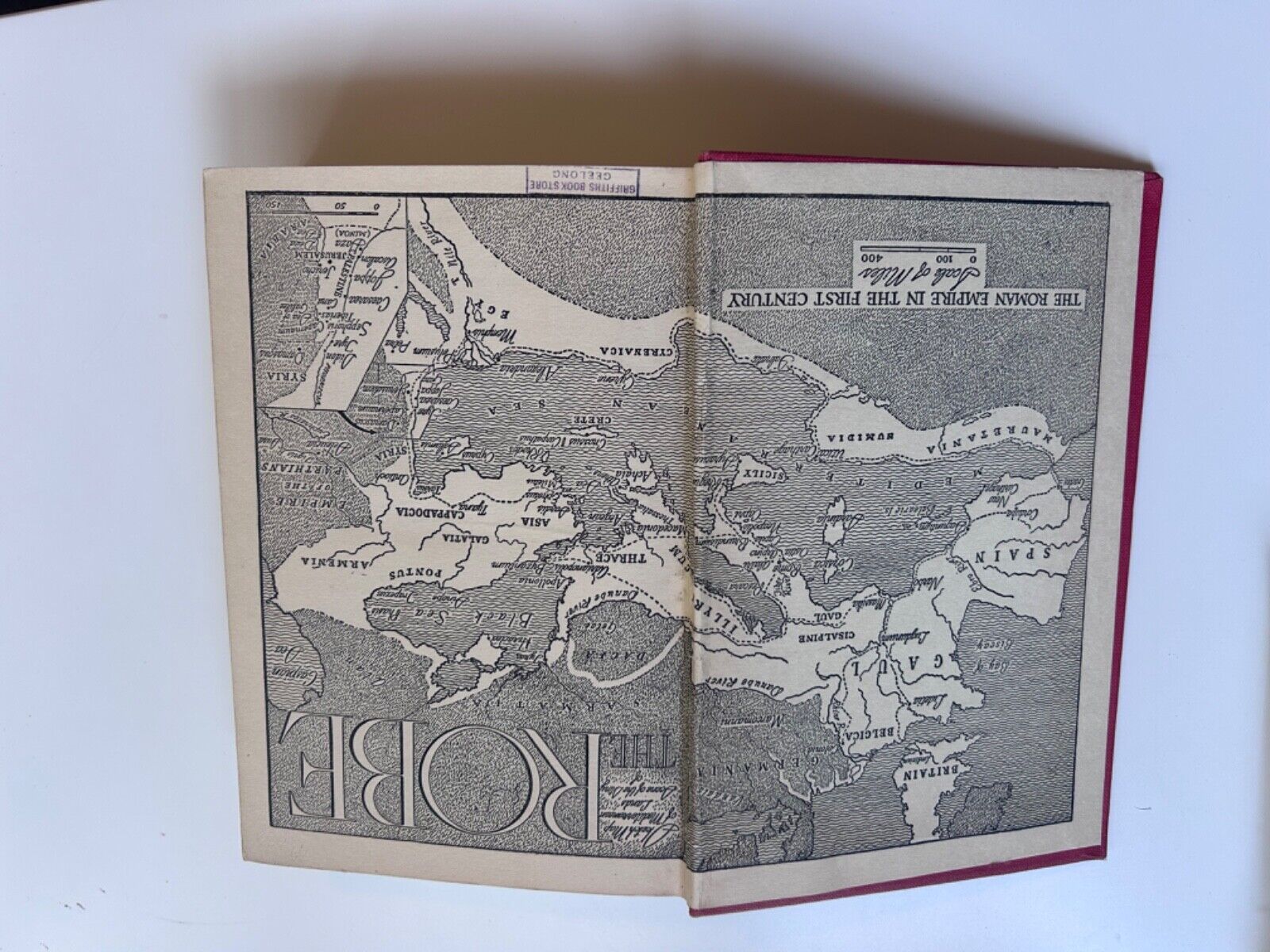 The Robe - Lloyd C. Douglas 1st Edition 1943 RARE Dust Jacket